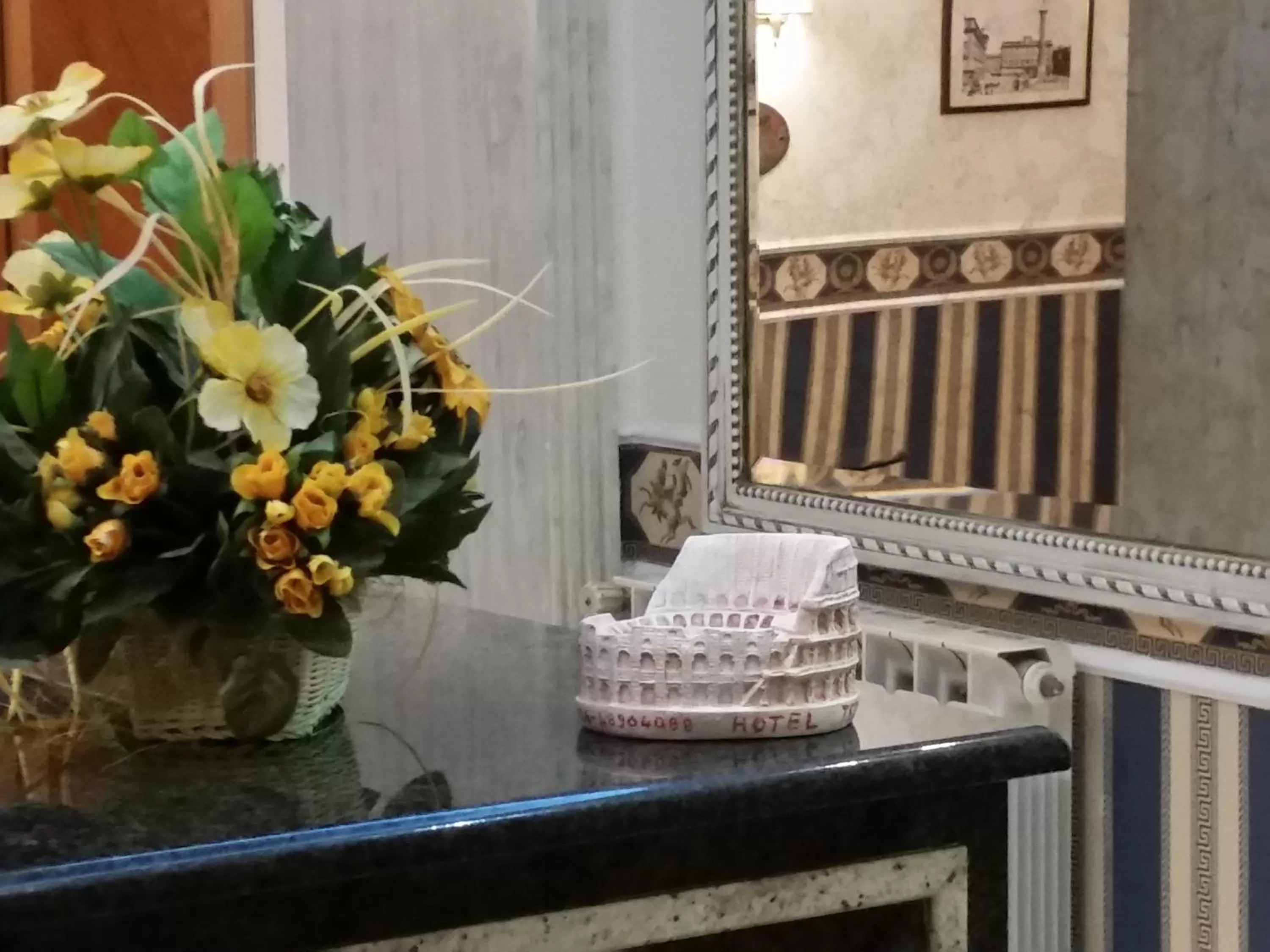 Lobby or reception in Hotel Teti