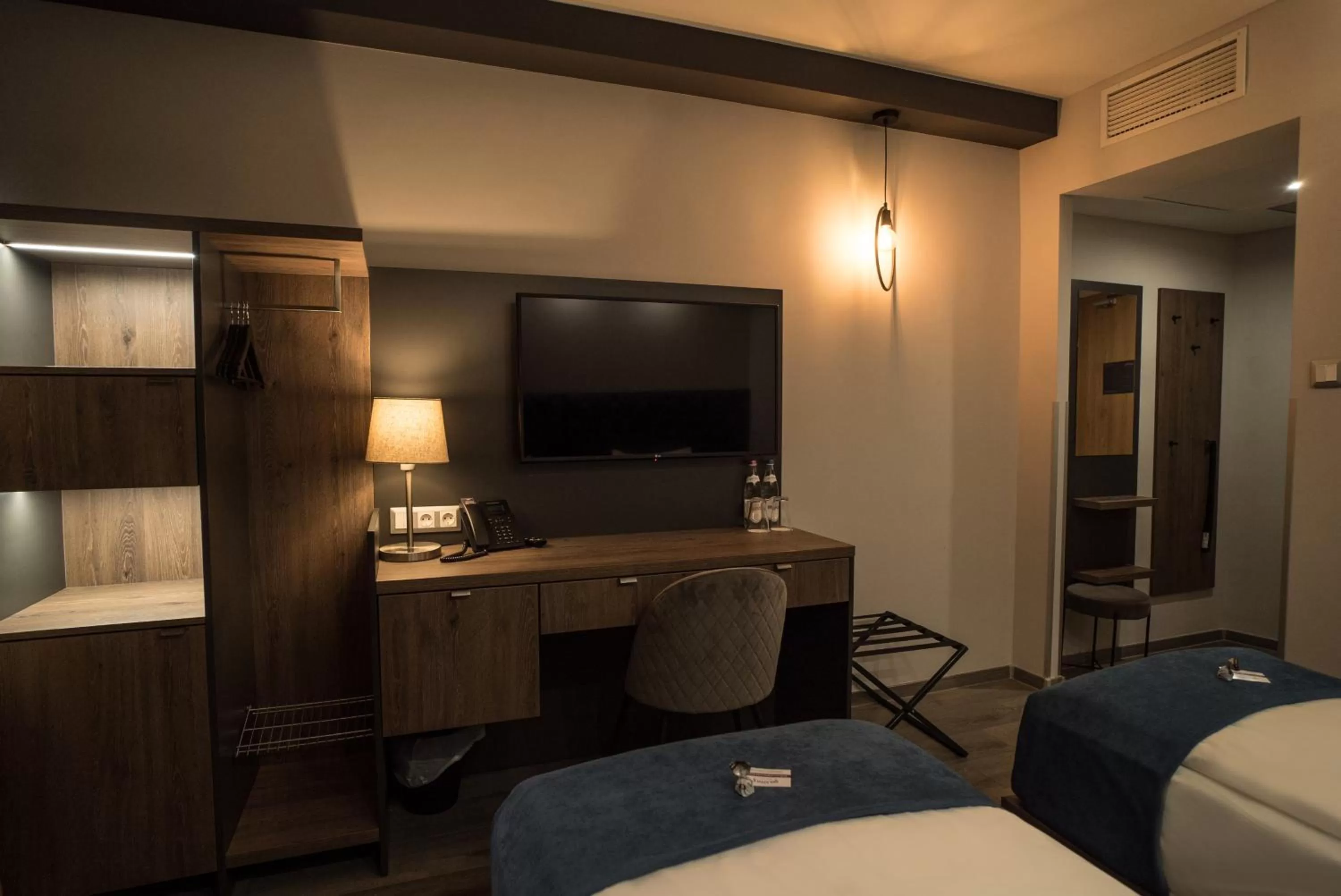 Bedroom, Bed in Hotel Palatinus