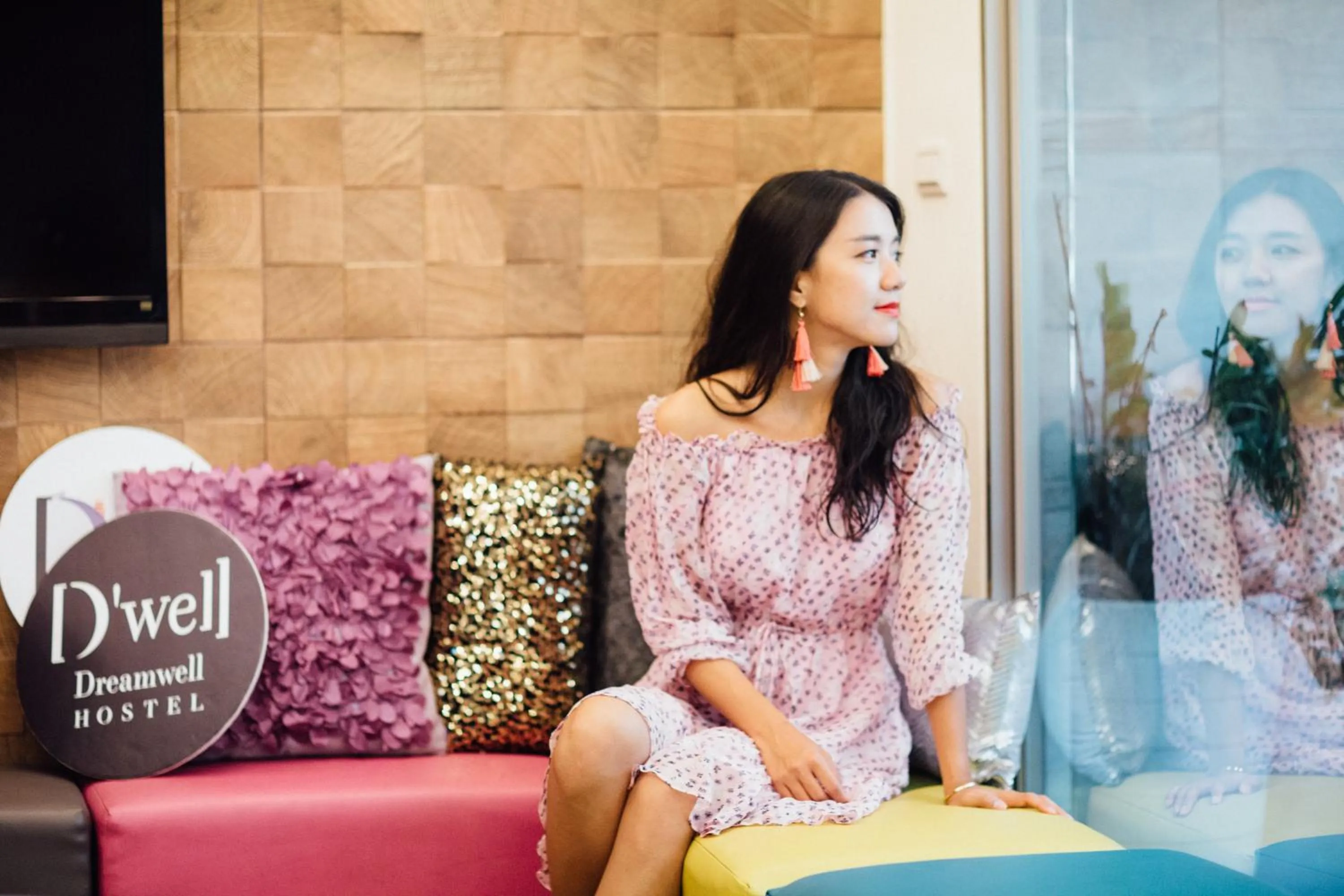 Lobby or reception in 旅悅 國際青年旅館 DreamWell Hostel