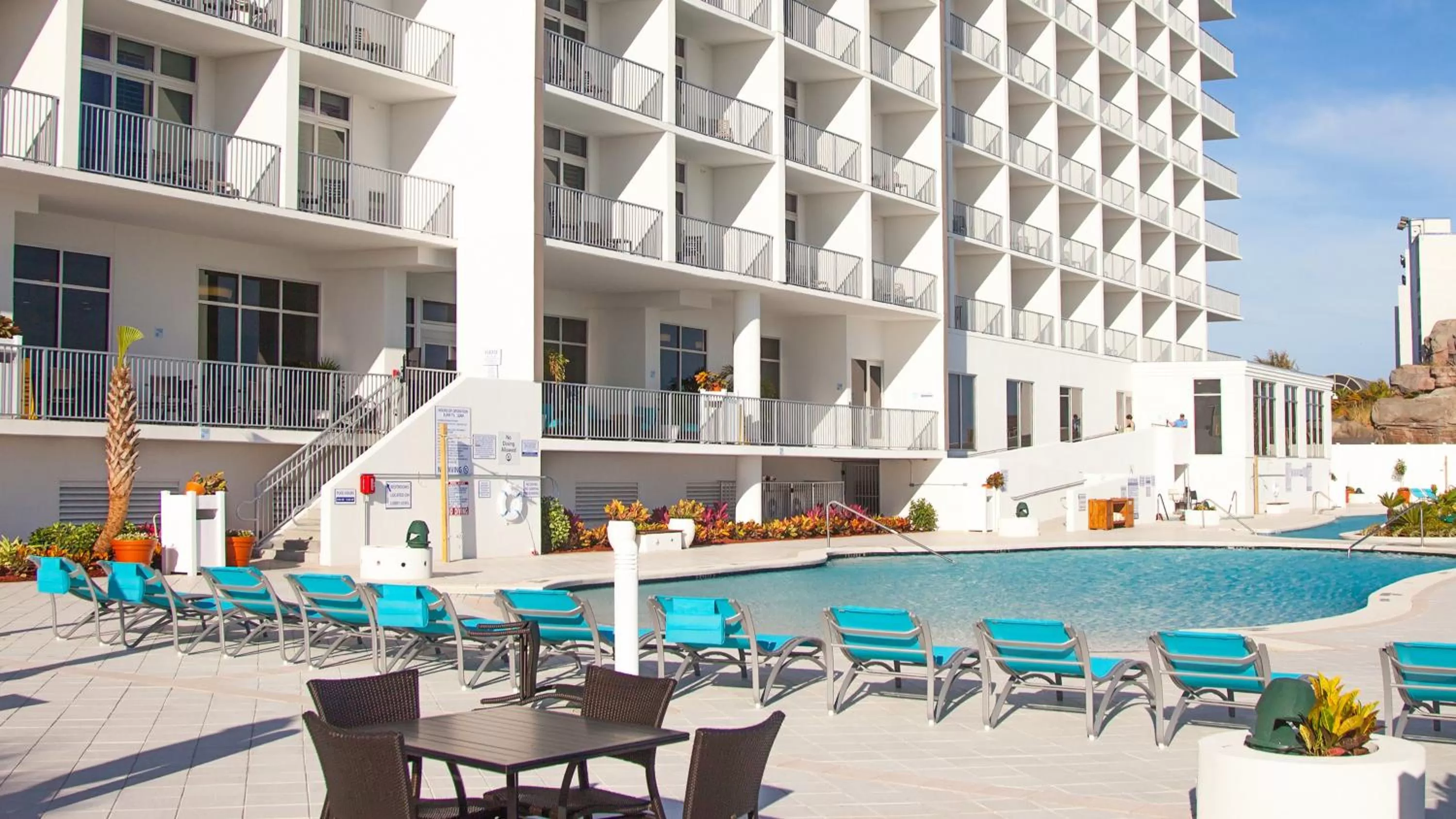 Swimming pool in Holiday Inn Express & Suites Panama City Beach - Beachfront by IHG