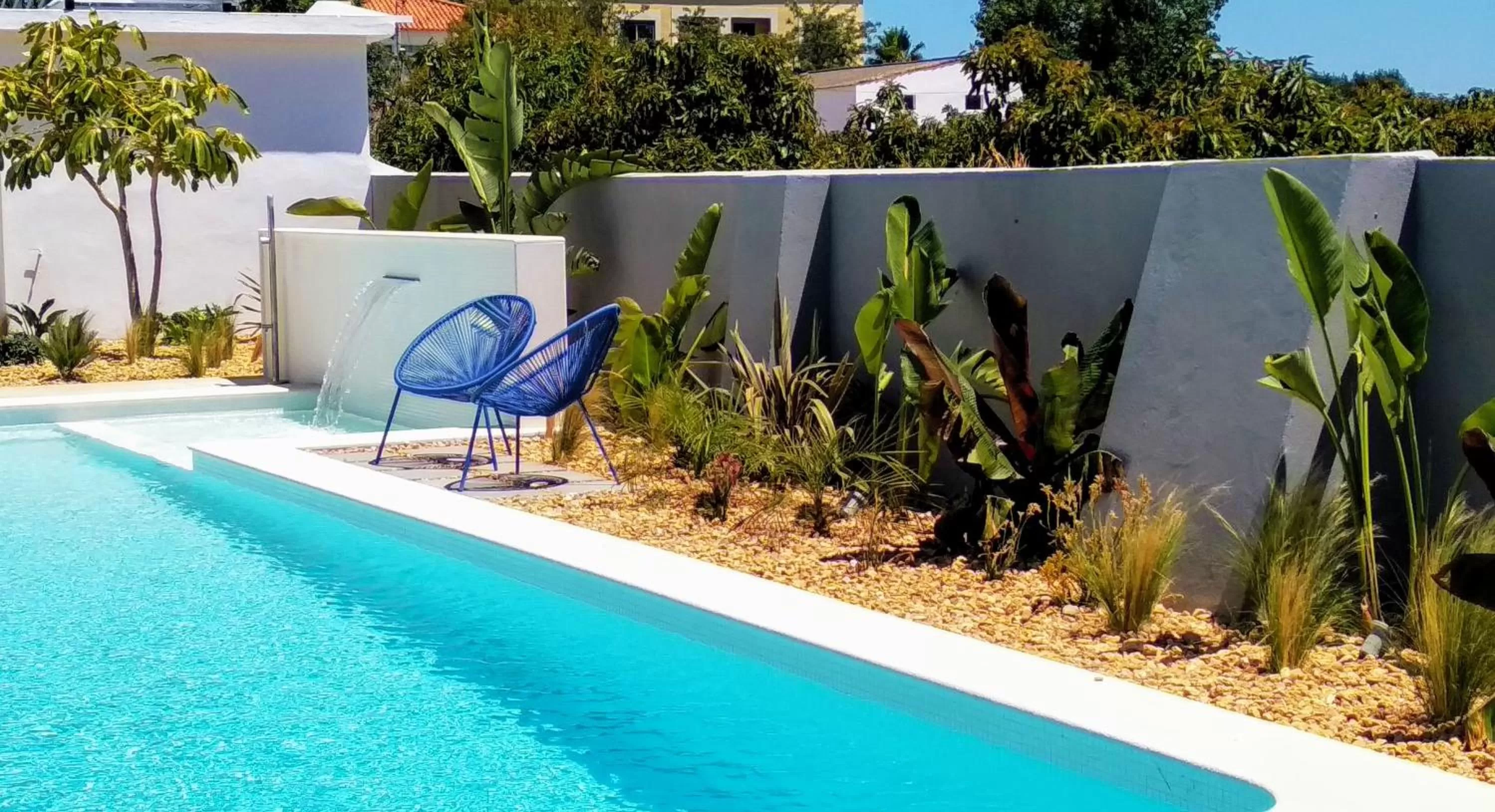 Garden view in Vila Milreu Guest House