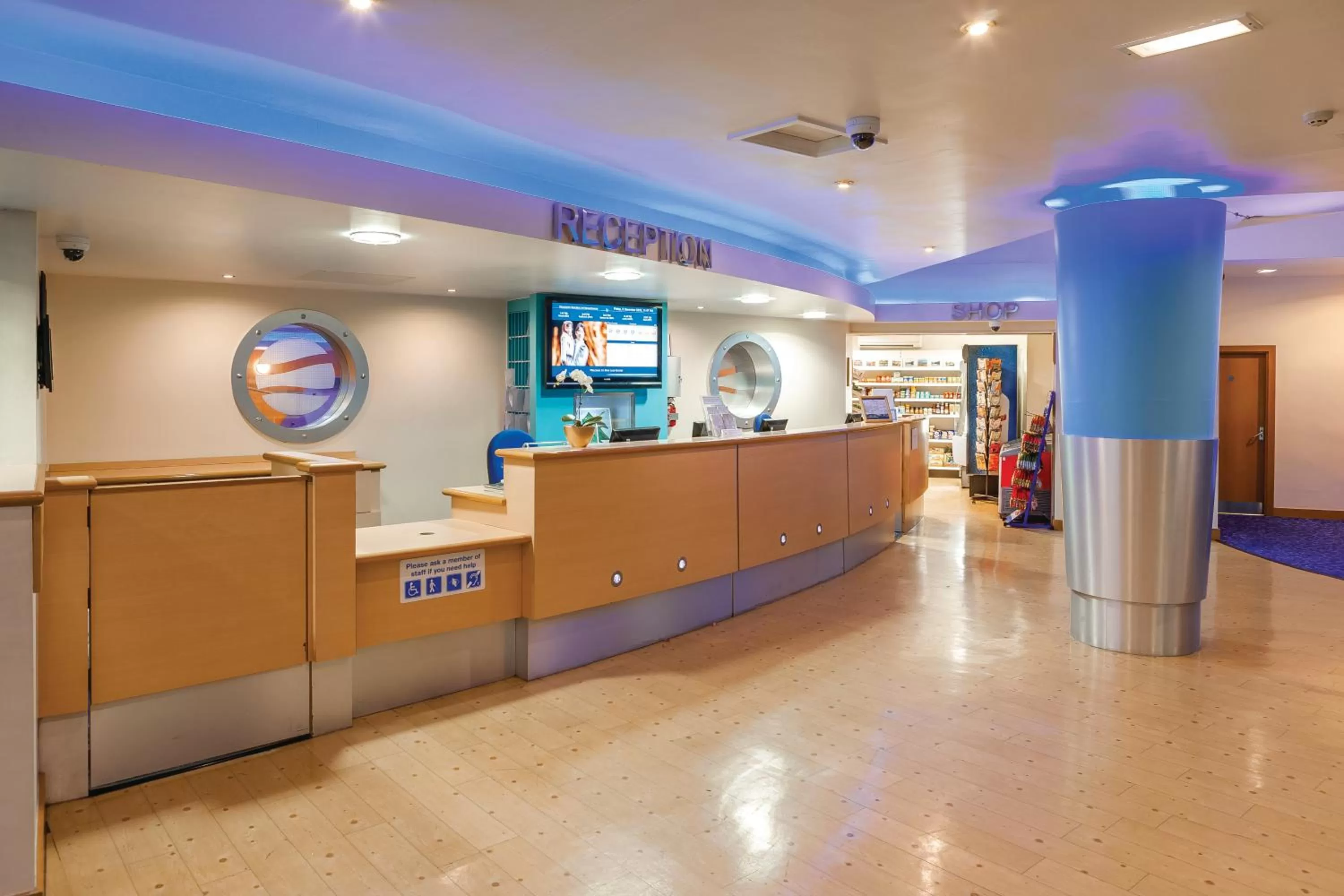 Lobby or reception in Pine Lake Resort