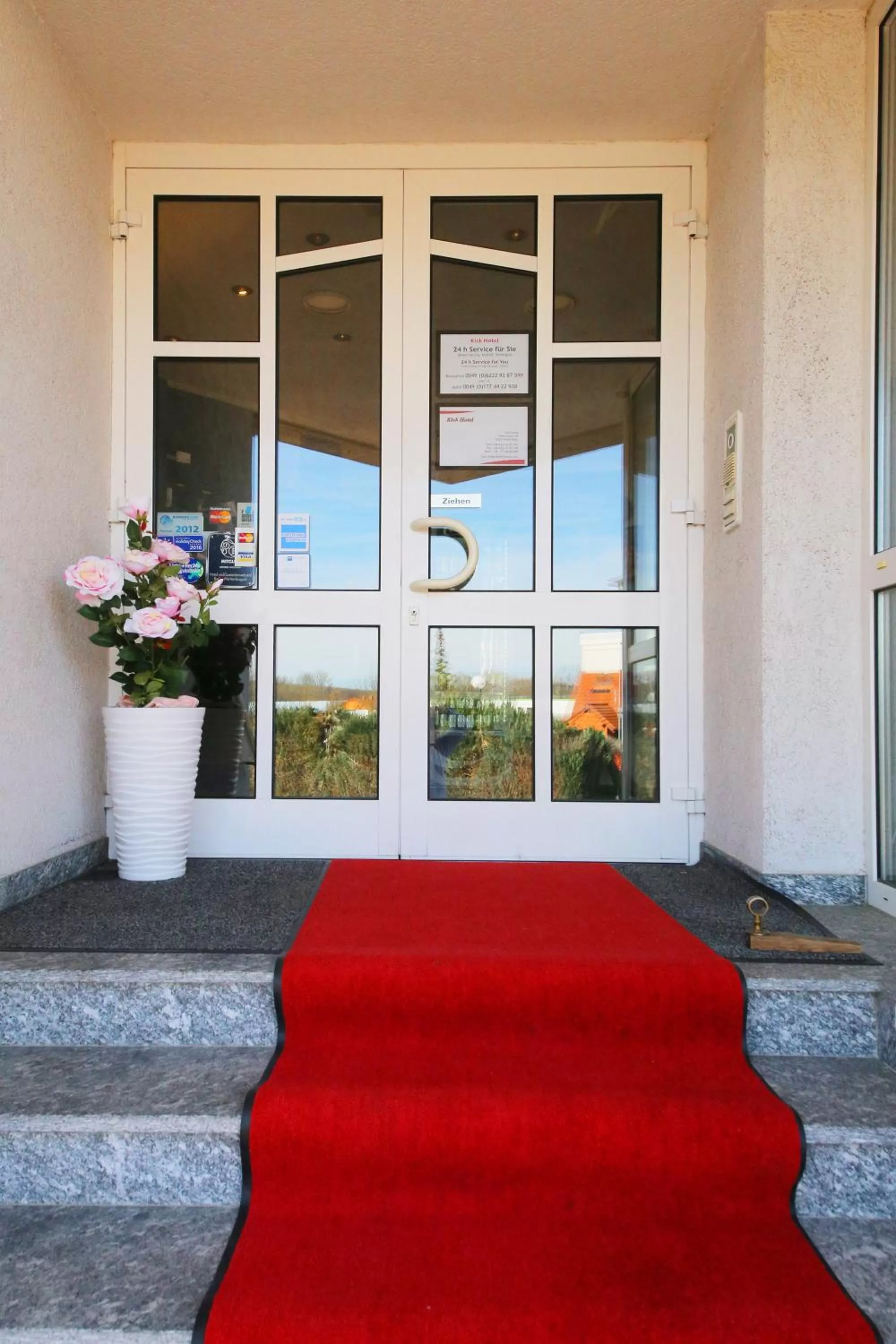 Facade/entrance in Hotel Kick