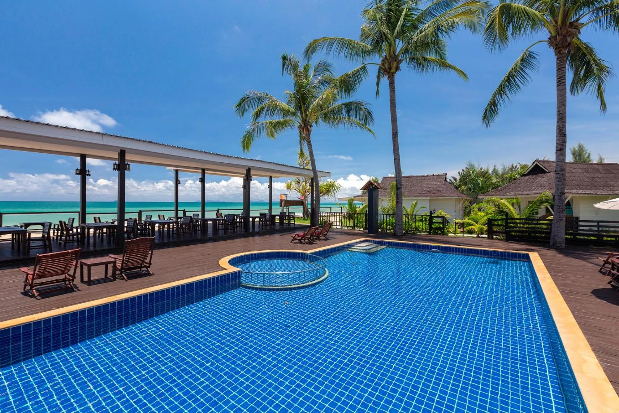 Swimming pool in Nakara Long Beach Resort - SHA Extra Plus