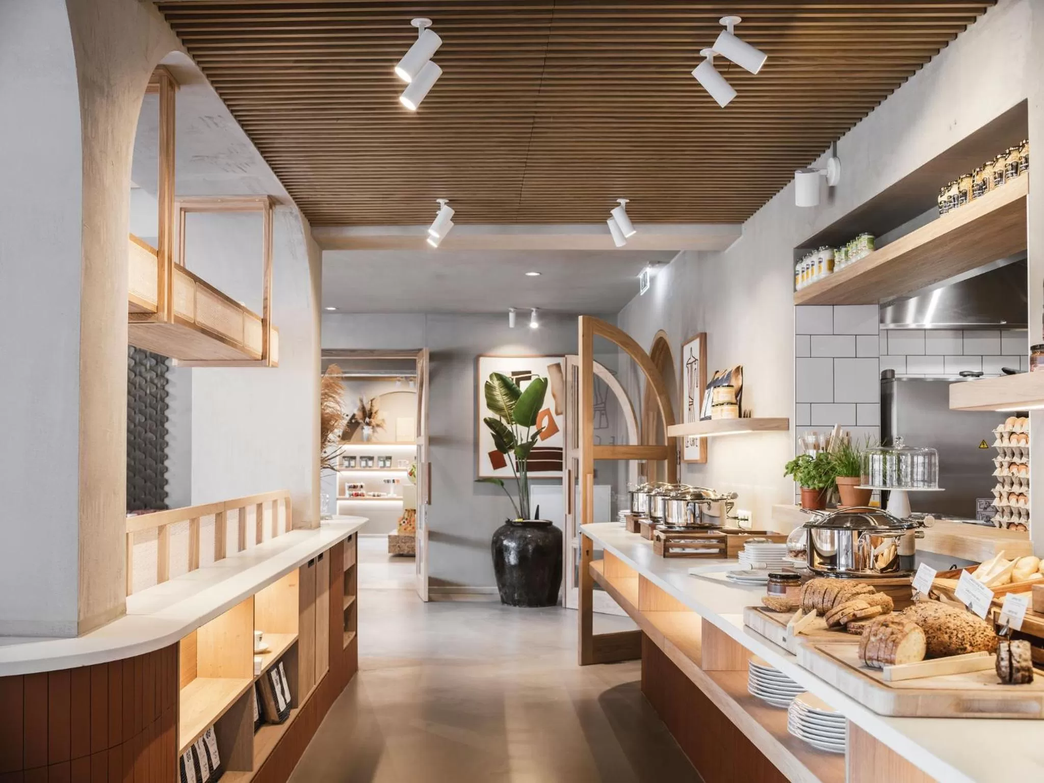 Kitchen/Kitchenette in Strandhotel Domburg