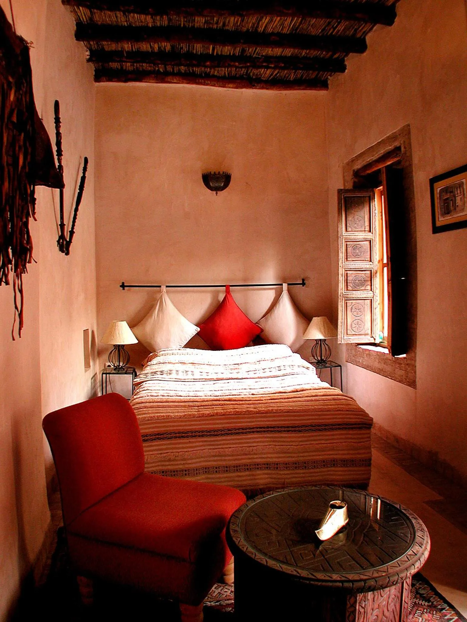 Bed in Riad Aladdin - FERME