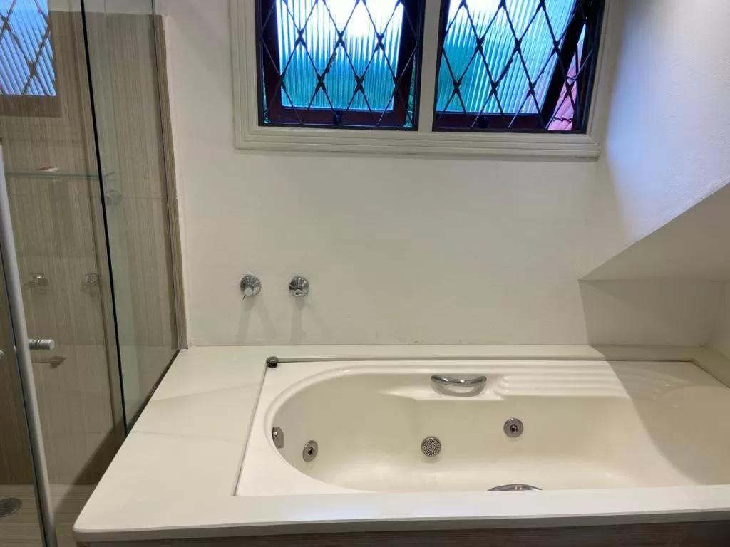 Bathroom in Pousada das Lavandas