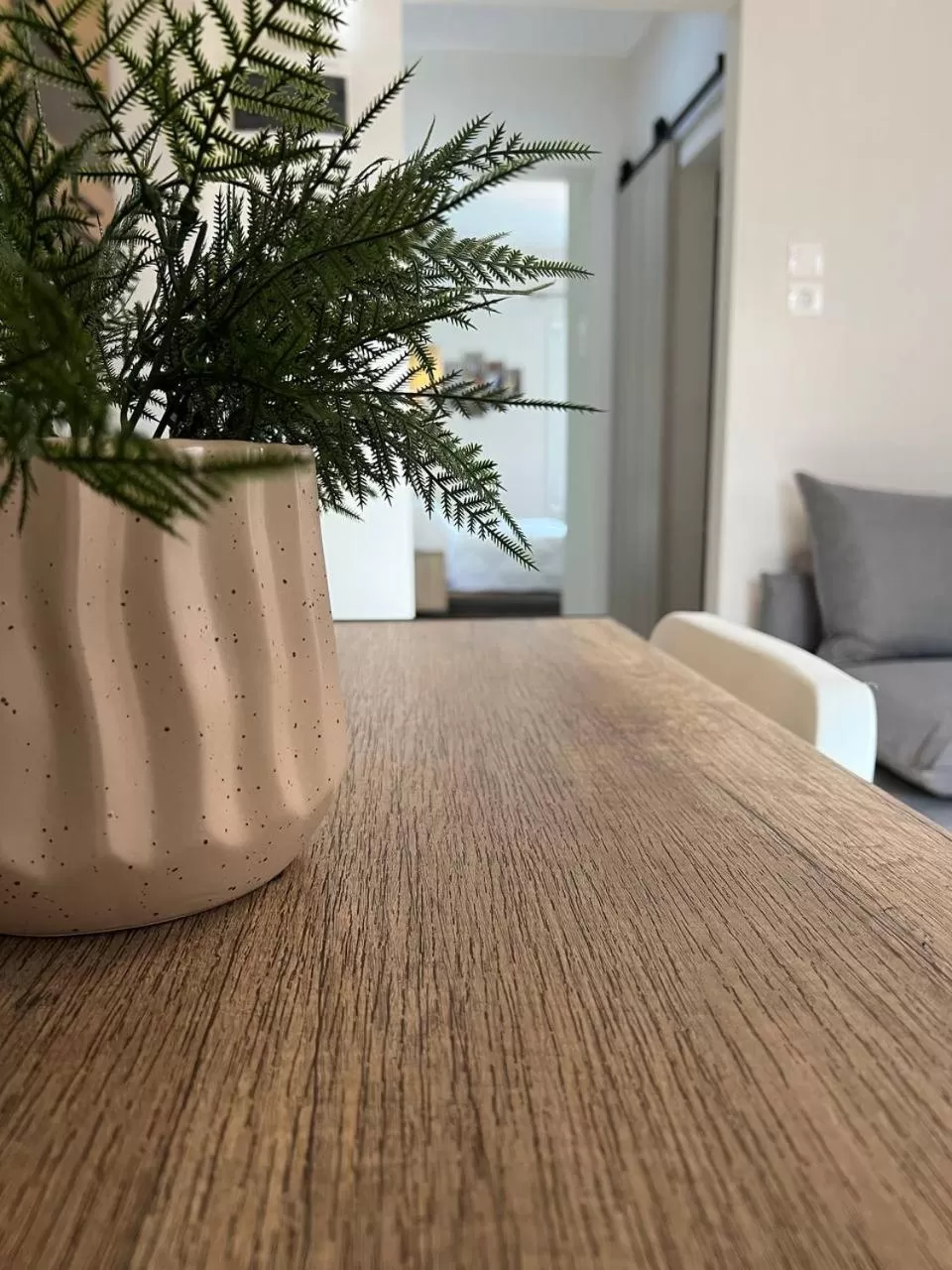 Seating area in Elefsinian Mysteries Apartments