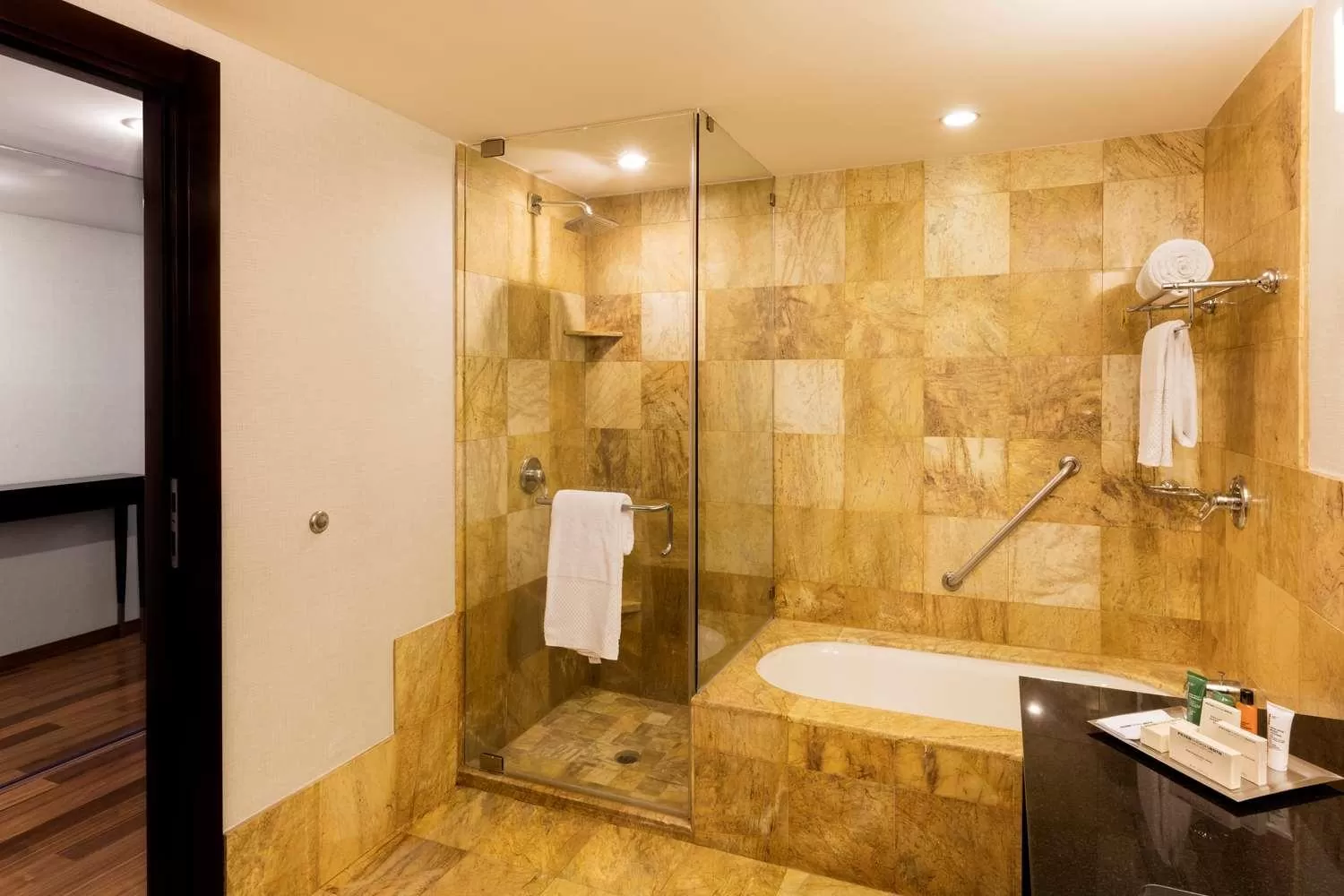 Bathroom in Hilton Mexico City Reforma