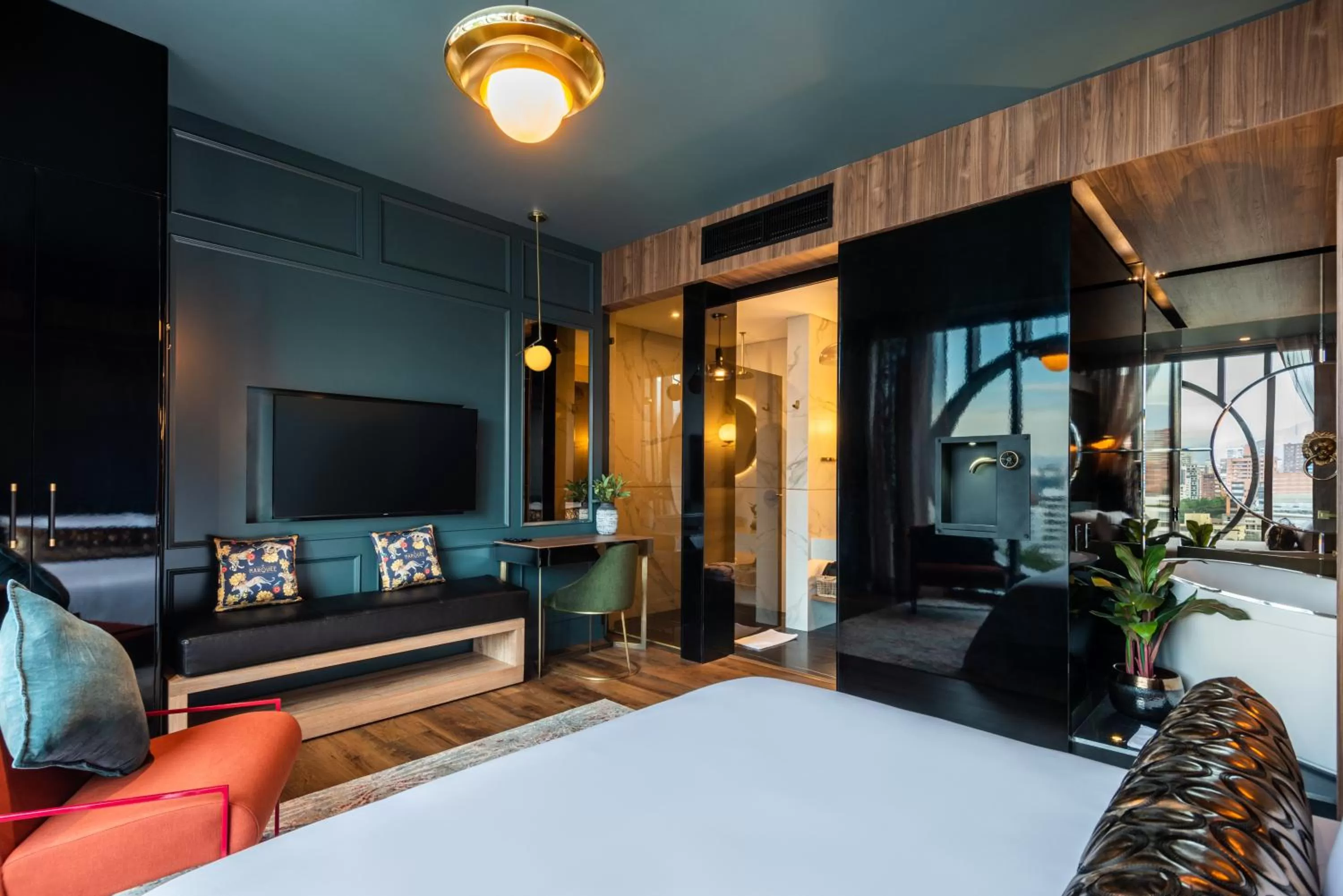 Photo of the whole room, Bed in Hotel Marquee Medellín