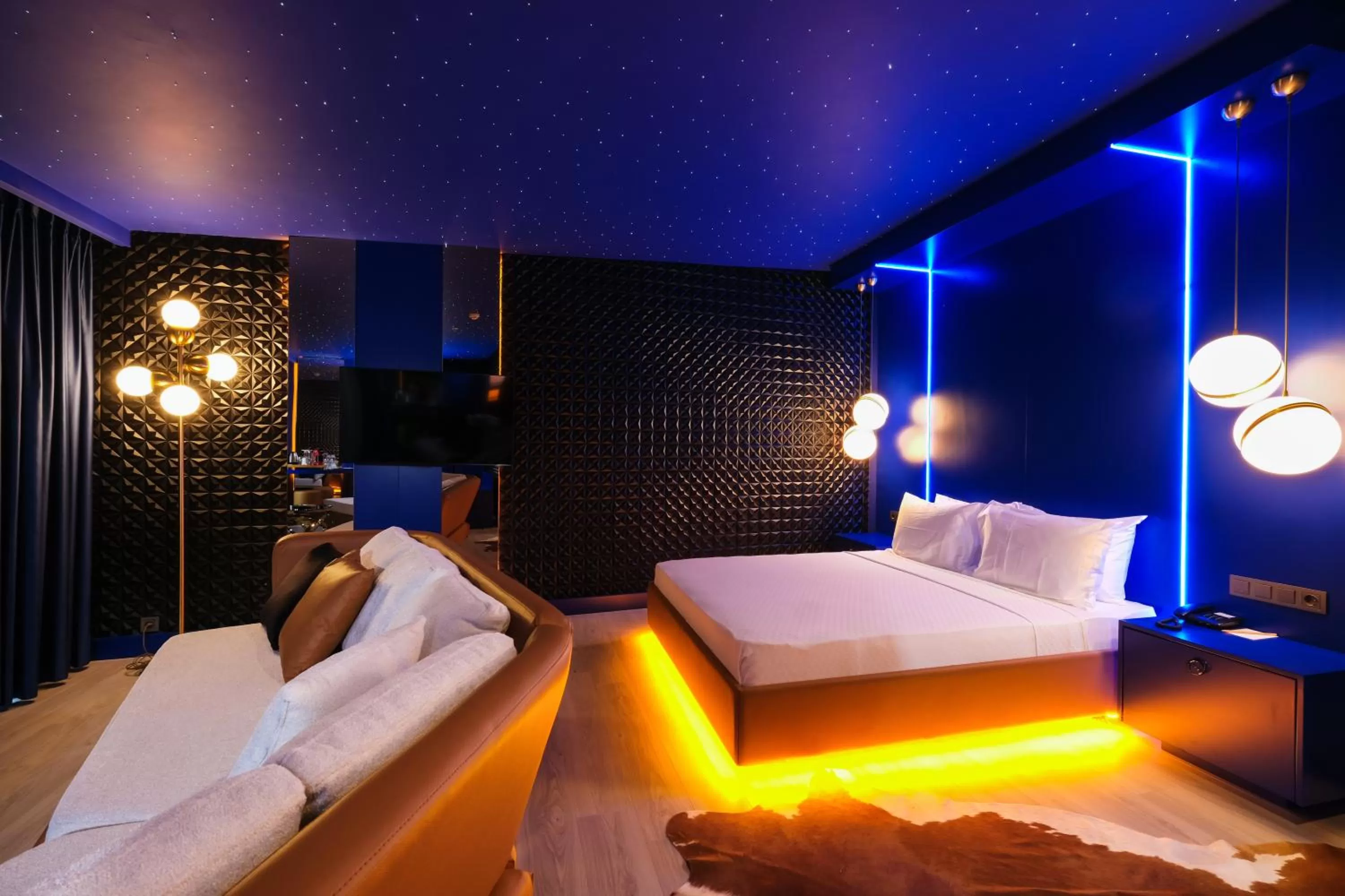 Bed in Bilem Hotel Beach & Spa