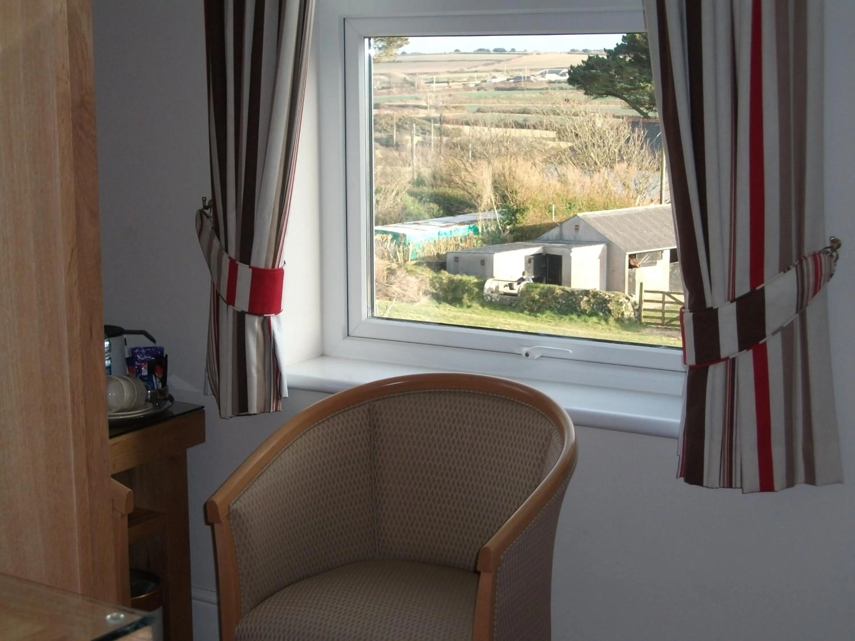 Seating area in Beacon Country House B & B & Luxury Shepherd Huts