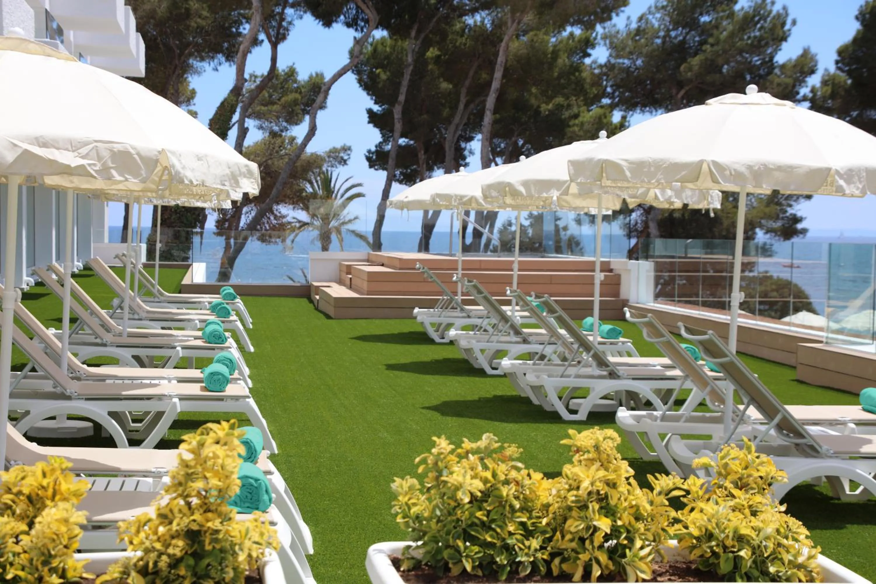 Solarium in Iberostar Selection Santa Eulalia Adults-Only Ibiza