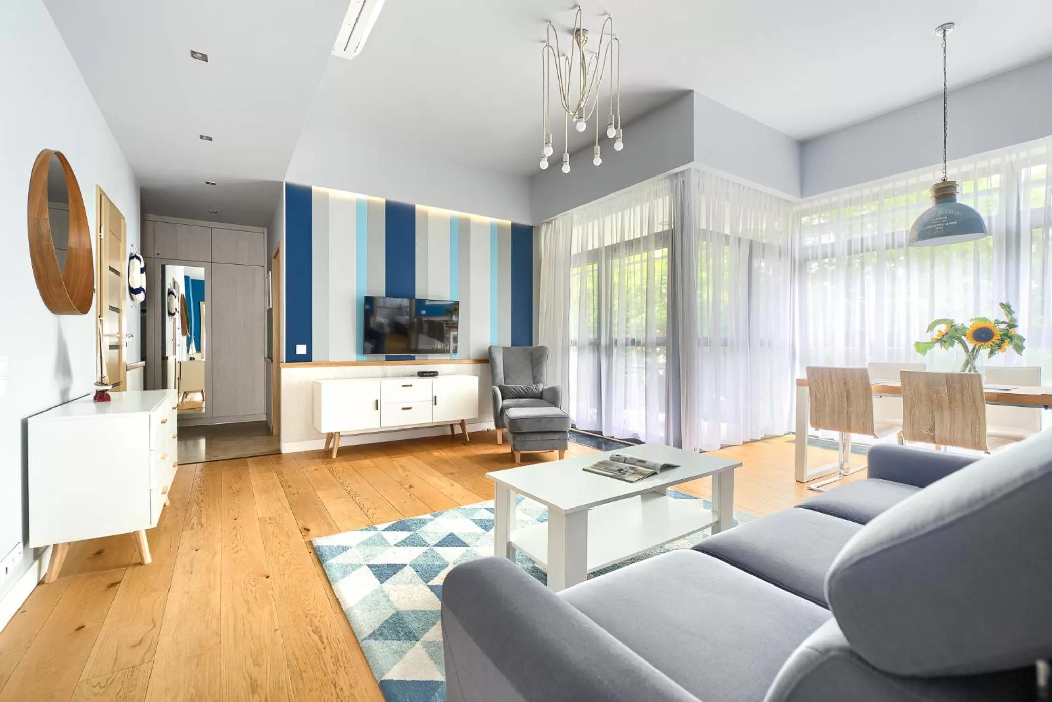 TV and multimedia, Seating Area in Dune Resort Mielno - A