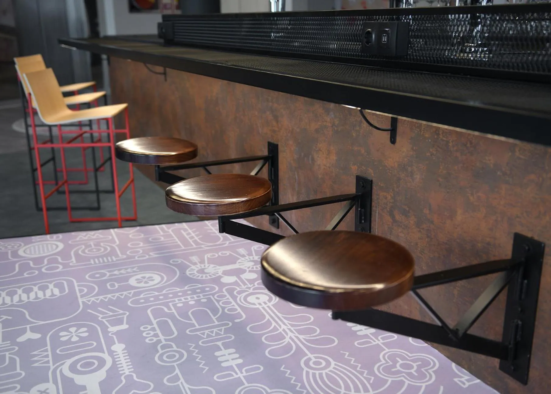 Lounge or bar in Ibis Madrid Getafe