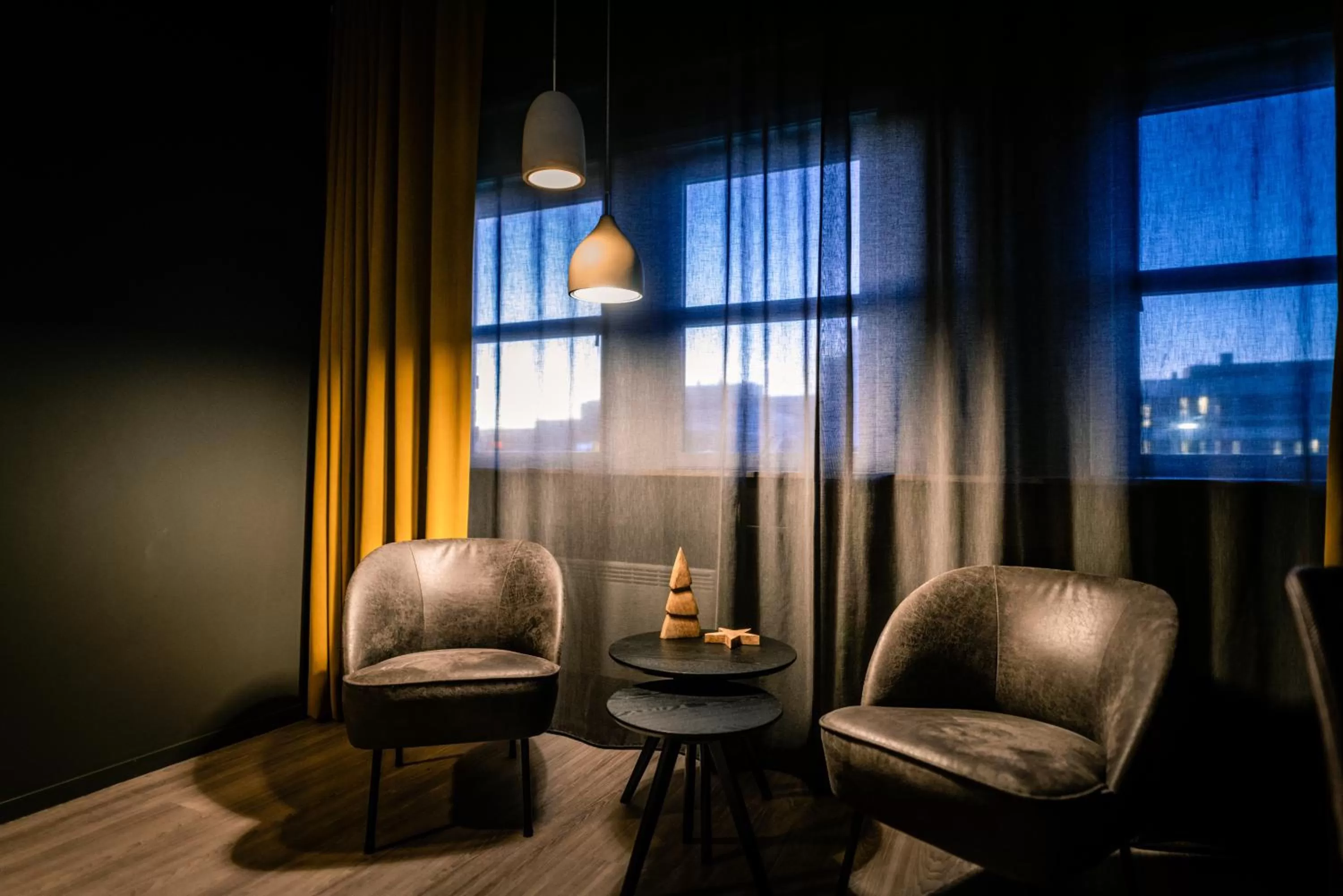 Seating area in Canyon Hotell