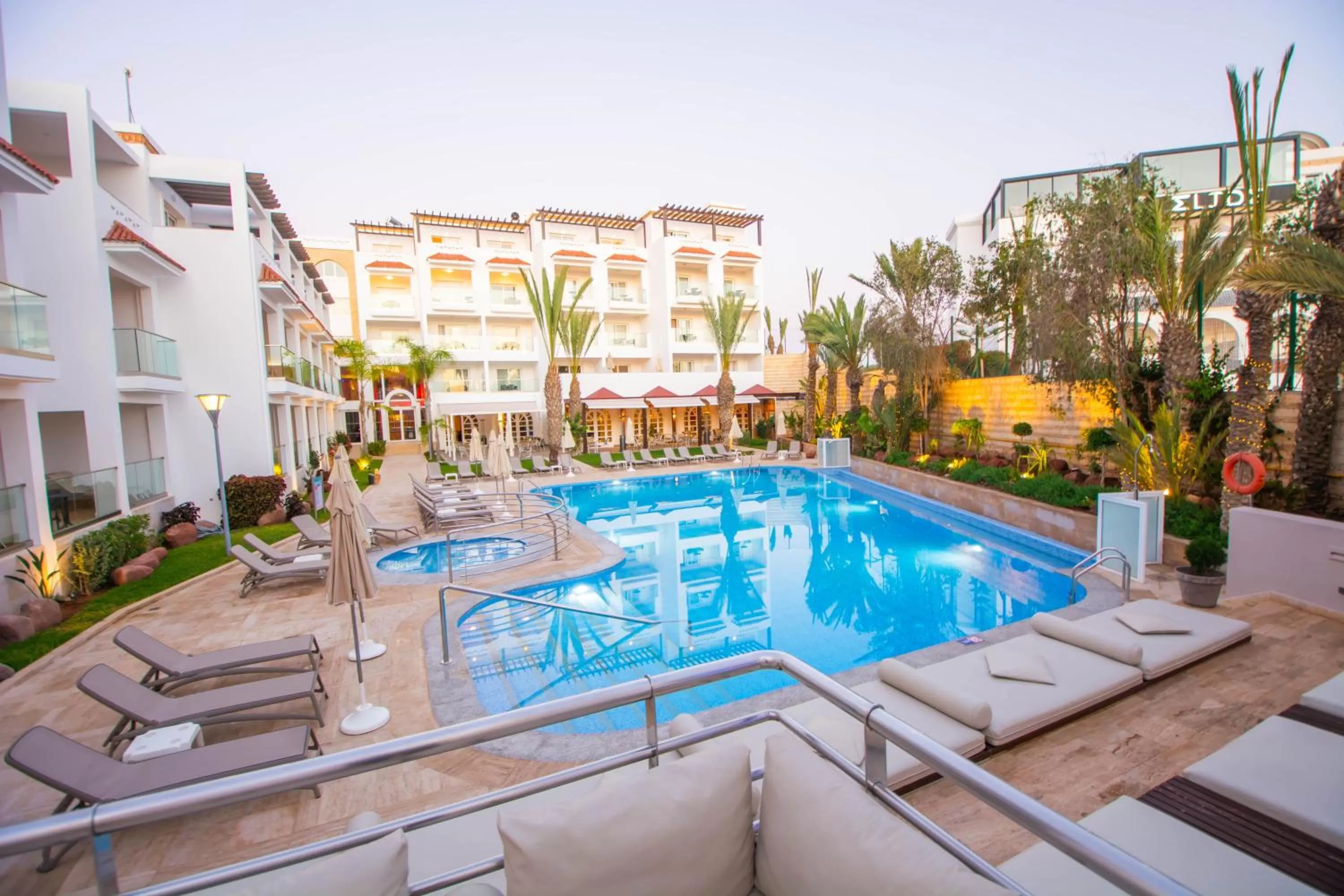 Property building in Hotel Timoulay and Spa Agadir