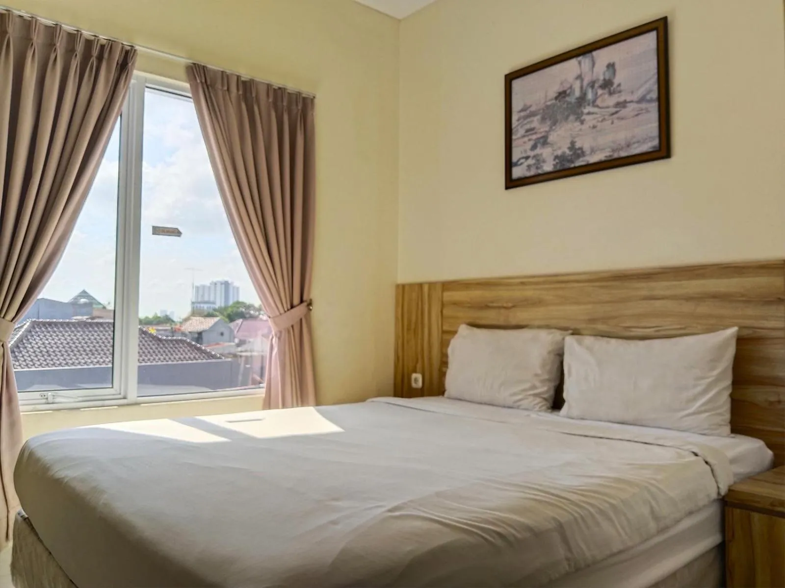 Bed in Portal Residence