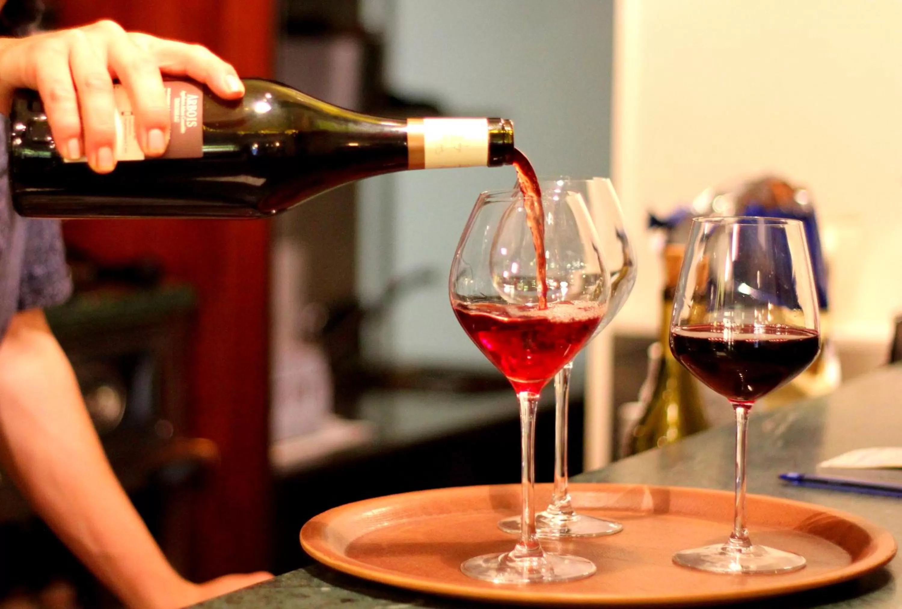 Alcoholic drinks in Logis Hôtel Vuillot