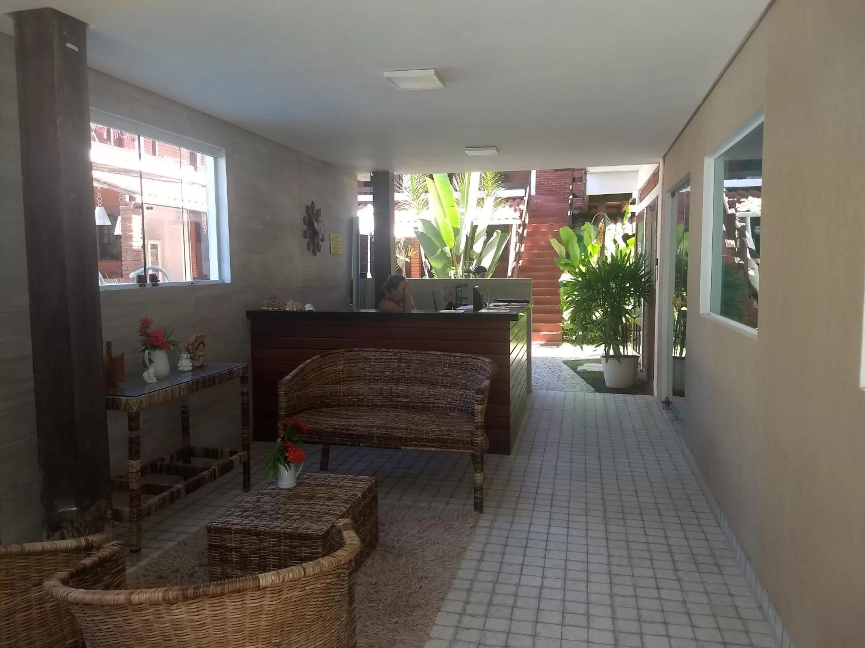 Property building, Lobby/Reception in Pousada Costa Tropical