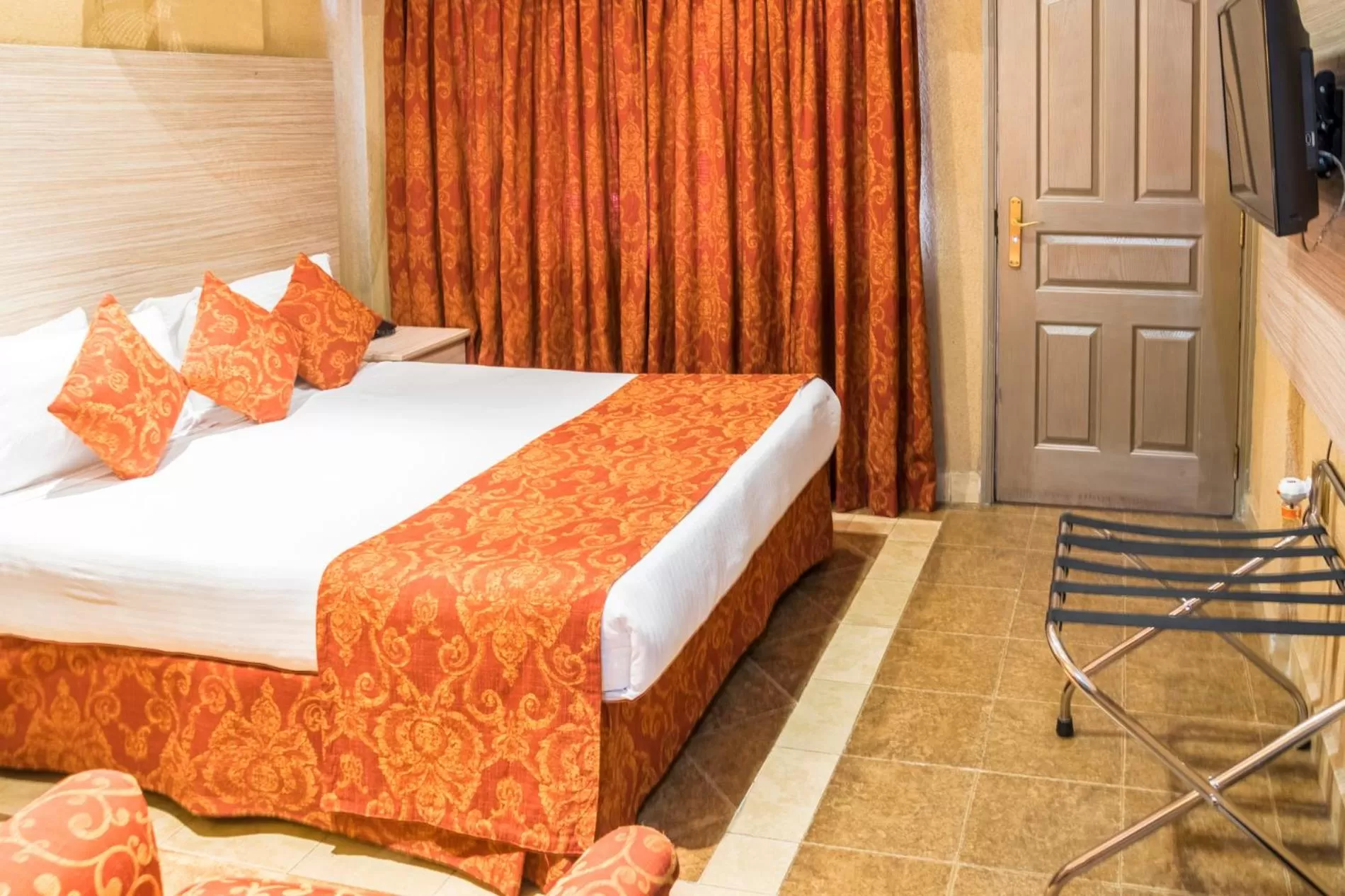 Bed in Hotel Waterbuck