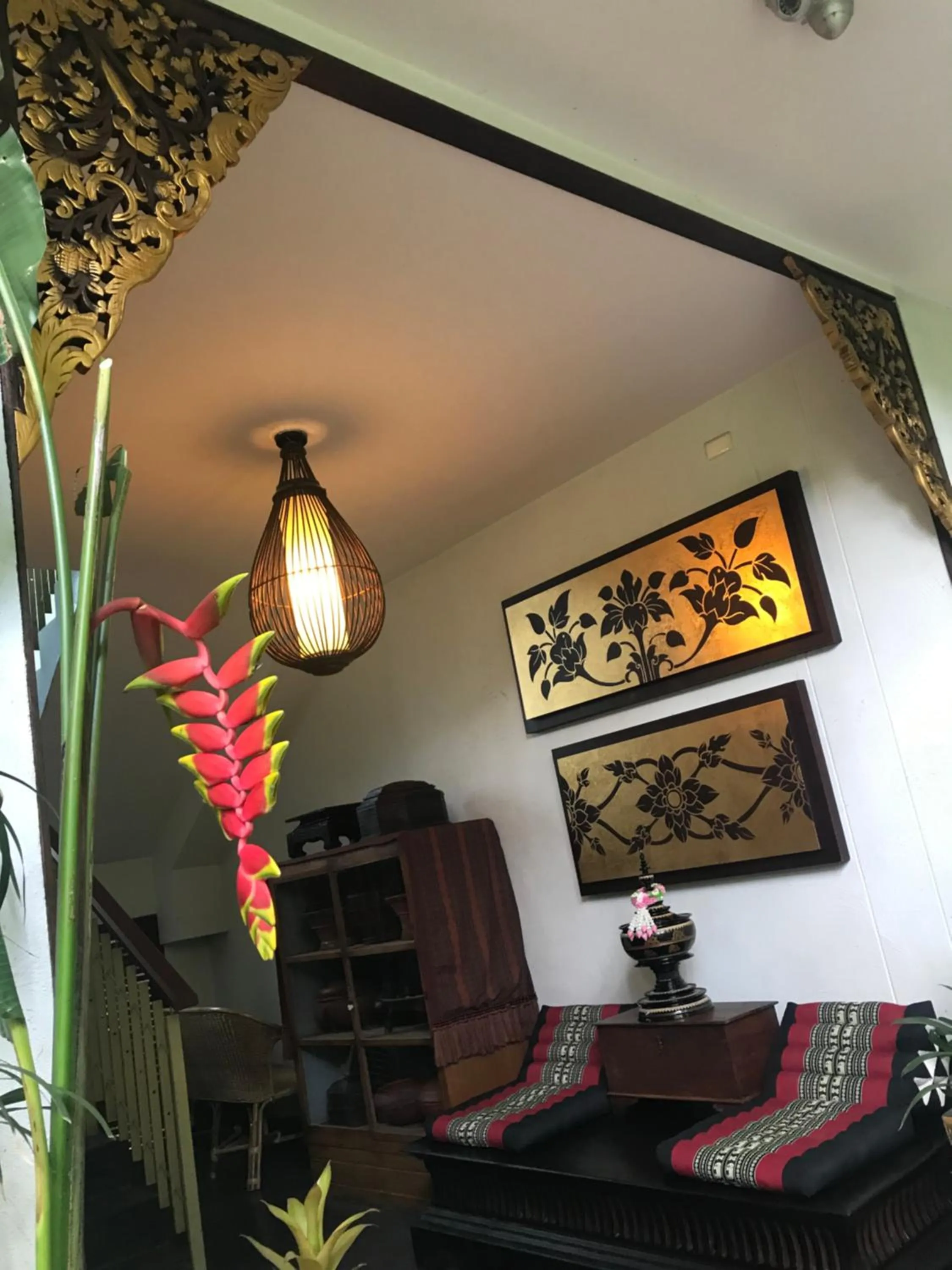 Seating area in The Twenty Lodge