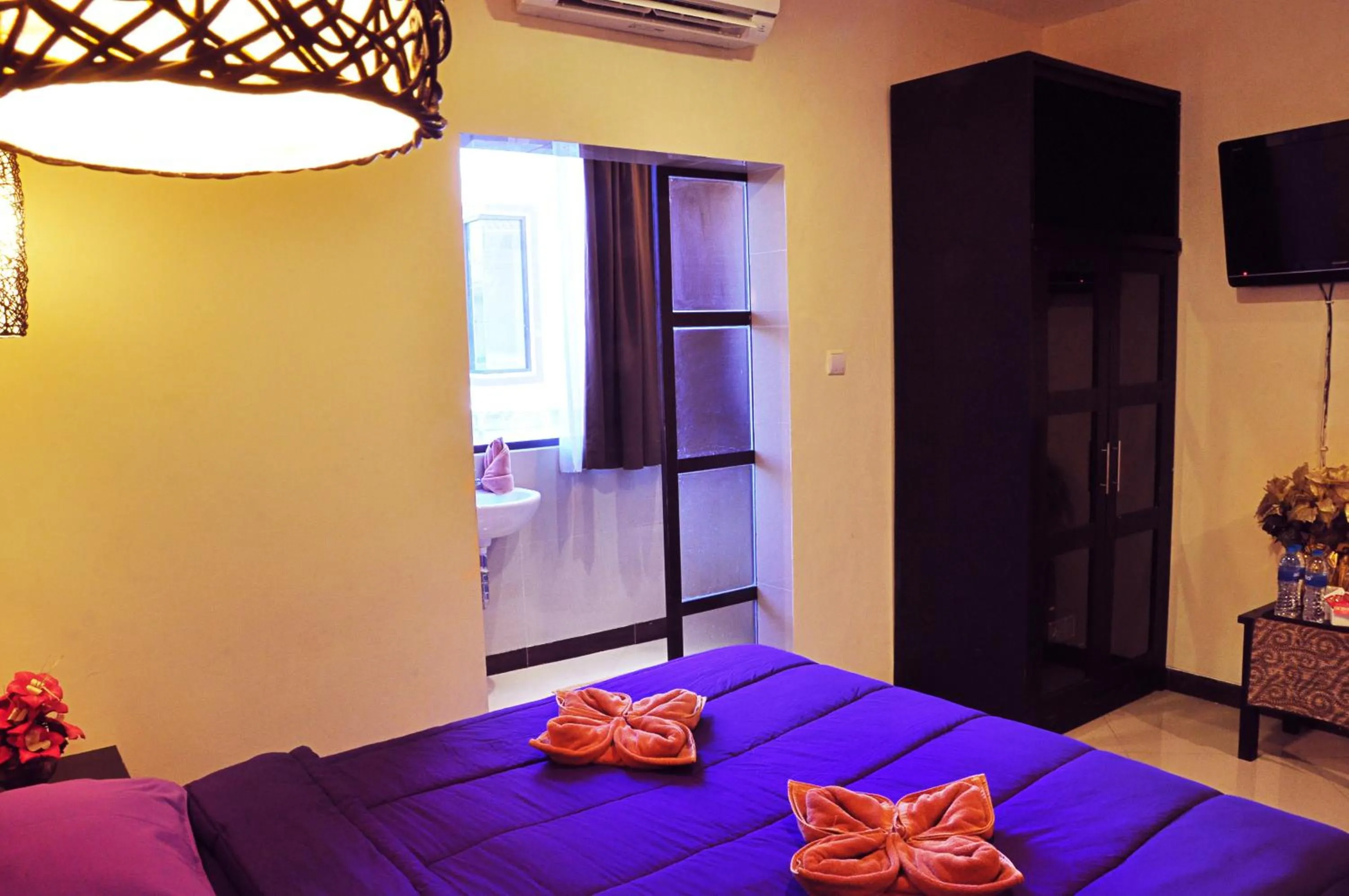 Bed in Guest House Matahari