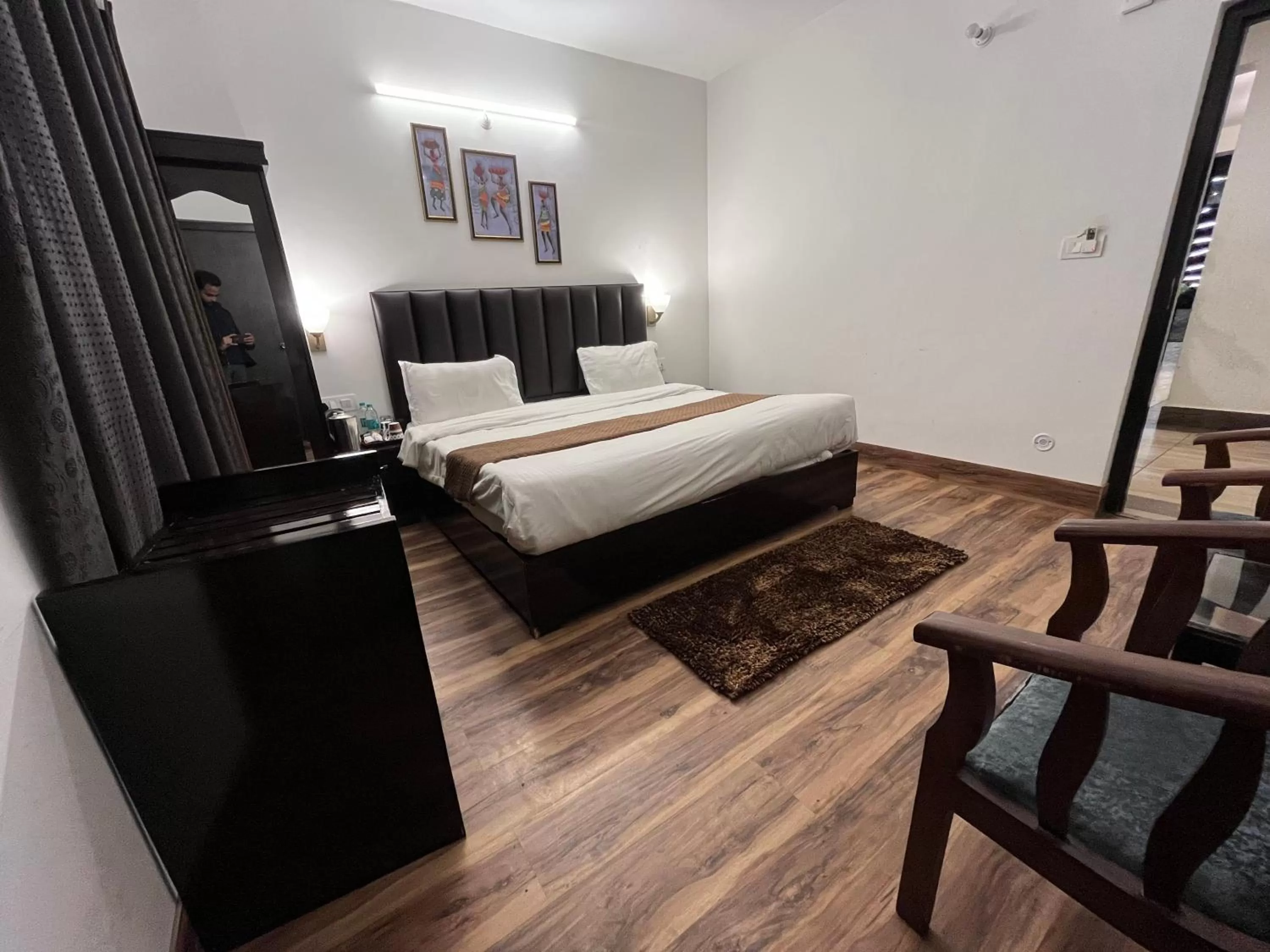 Bed in Cedar Woods Resort