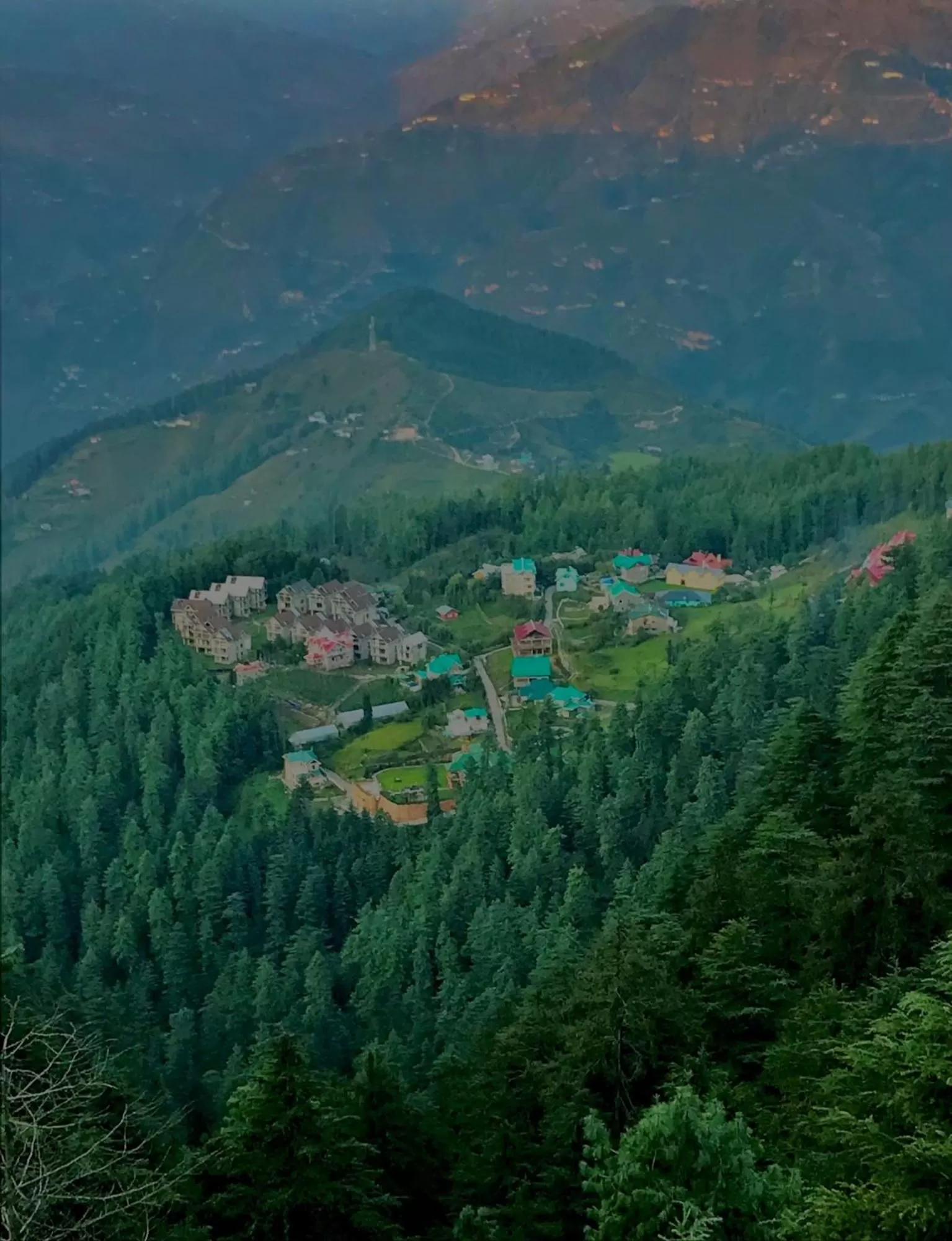 Natural landscape in Radisson Kufri