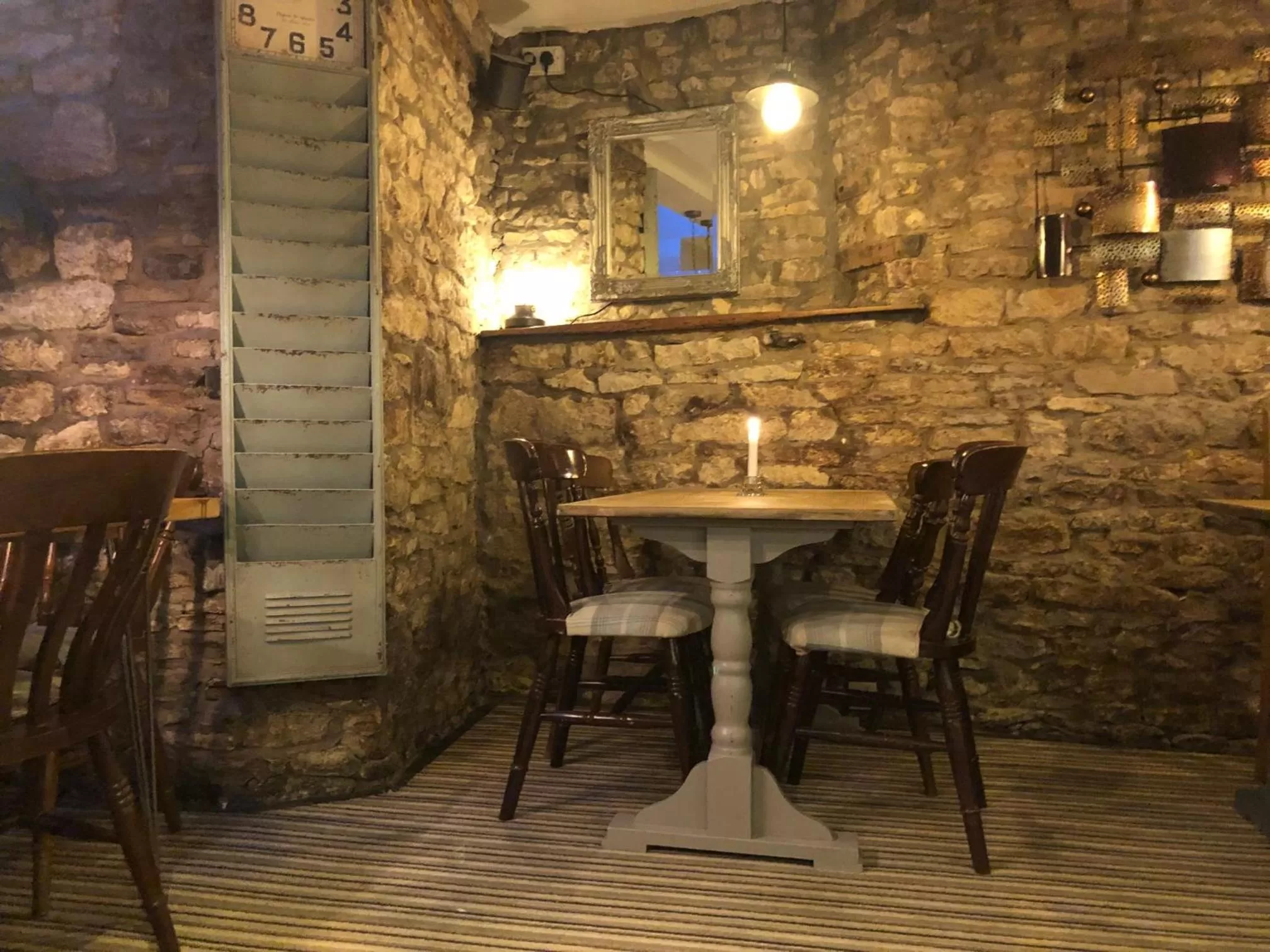 Dining area in The Punchbowl Inn