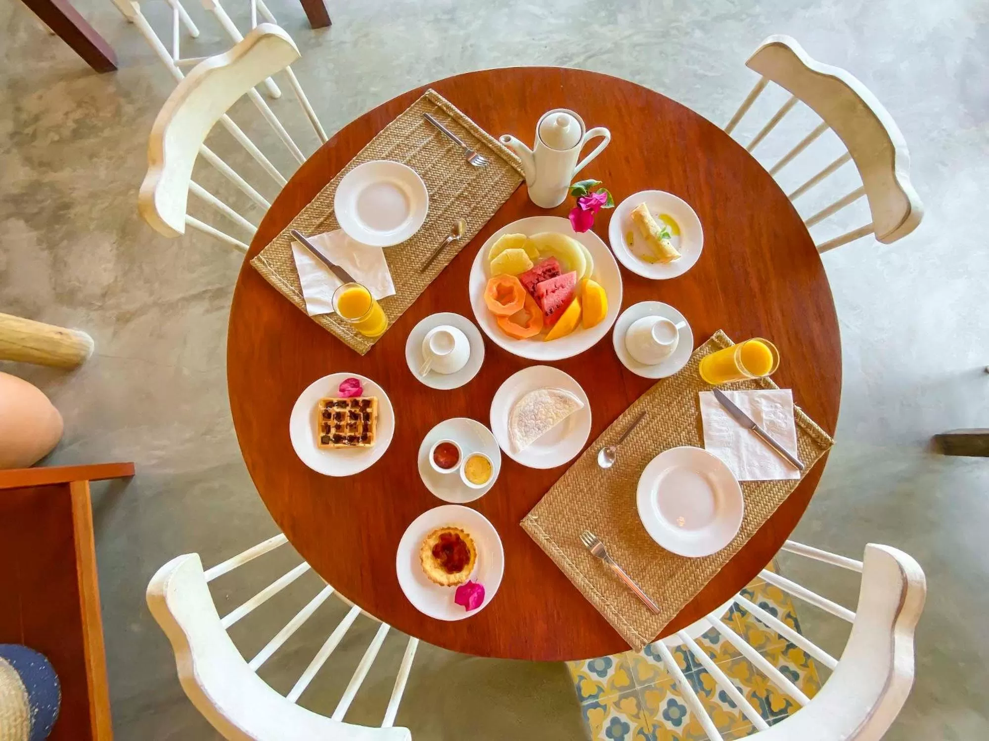 Breakfast in Pousada Villa Tatuamunha