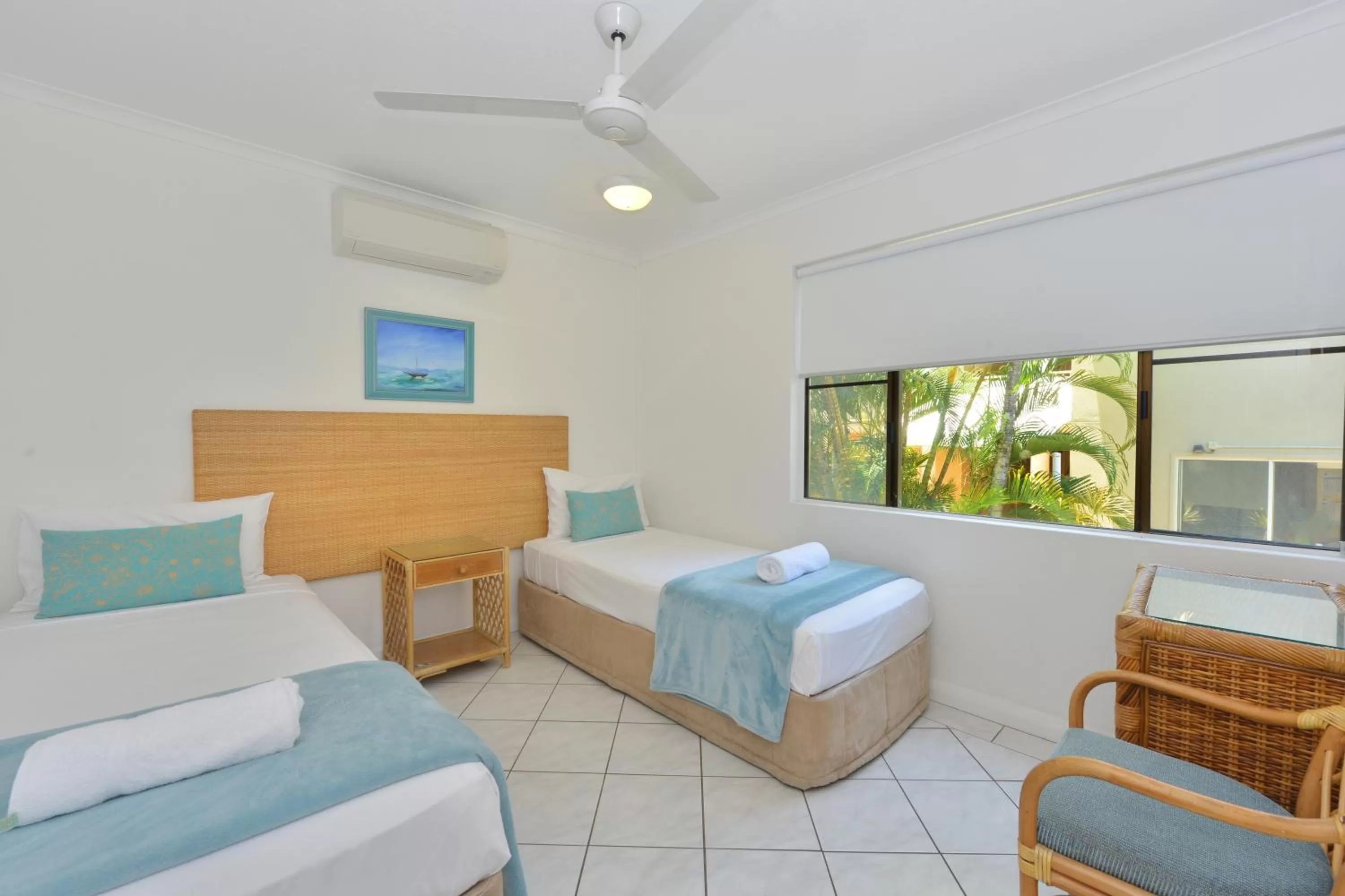 Bed in Driftwood Mantaray - Official Onsite Reception and Check In