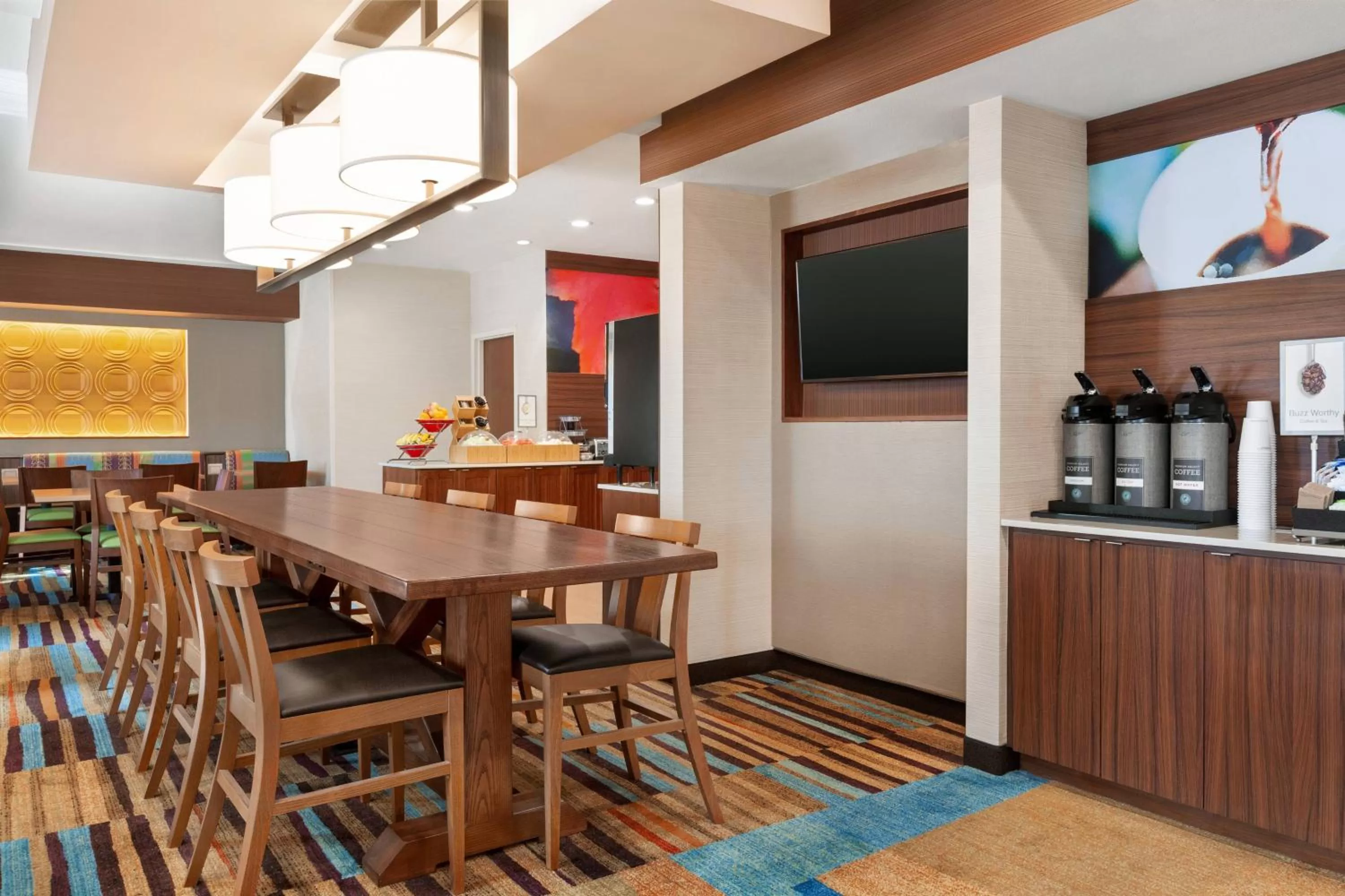 Lounge or bar in Fairfield Inn Roseville