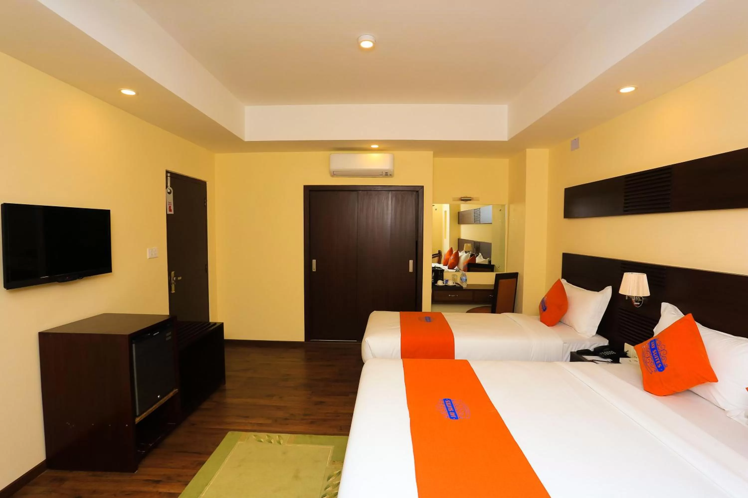 Photo of the whole room, Bed in Hotel Jay Suites