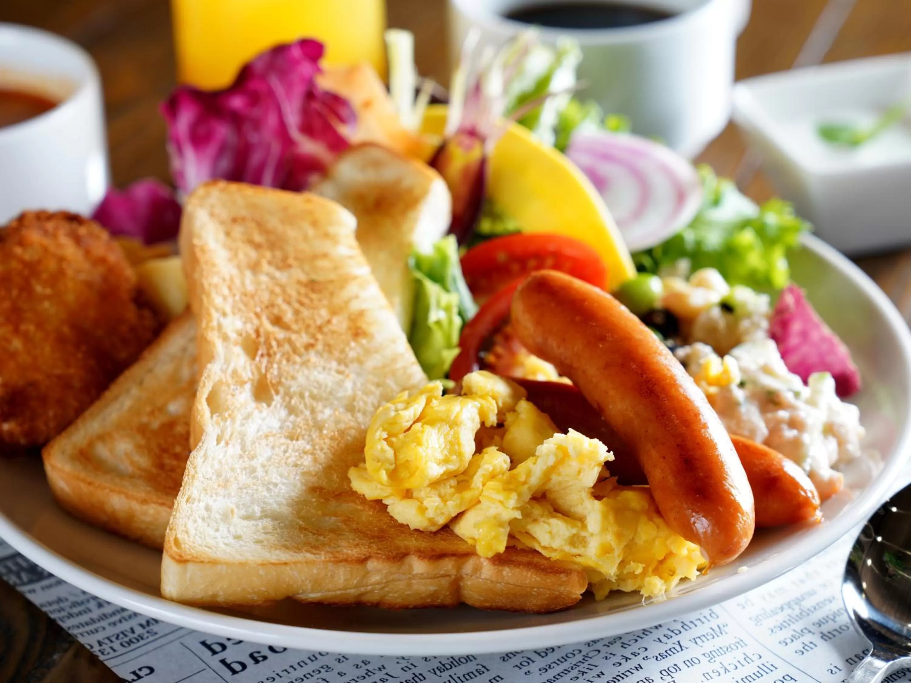 Buffet breakfast in Green Rich Hotel Yonago Ekimae (Artificial hot spring Futamata Yunohana)