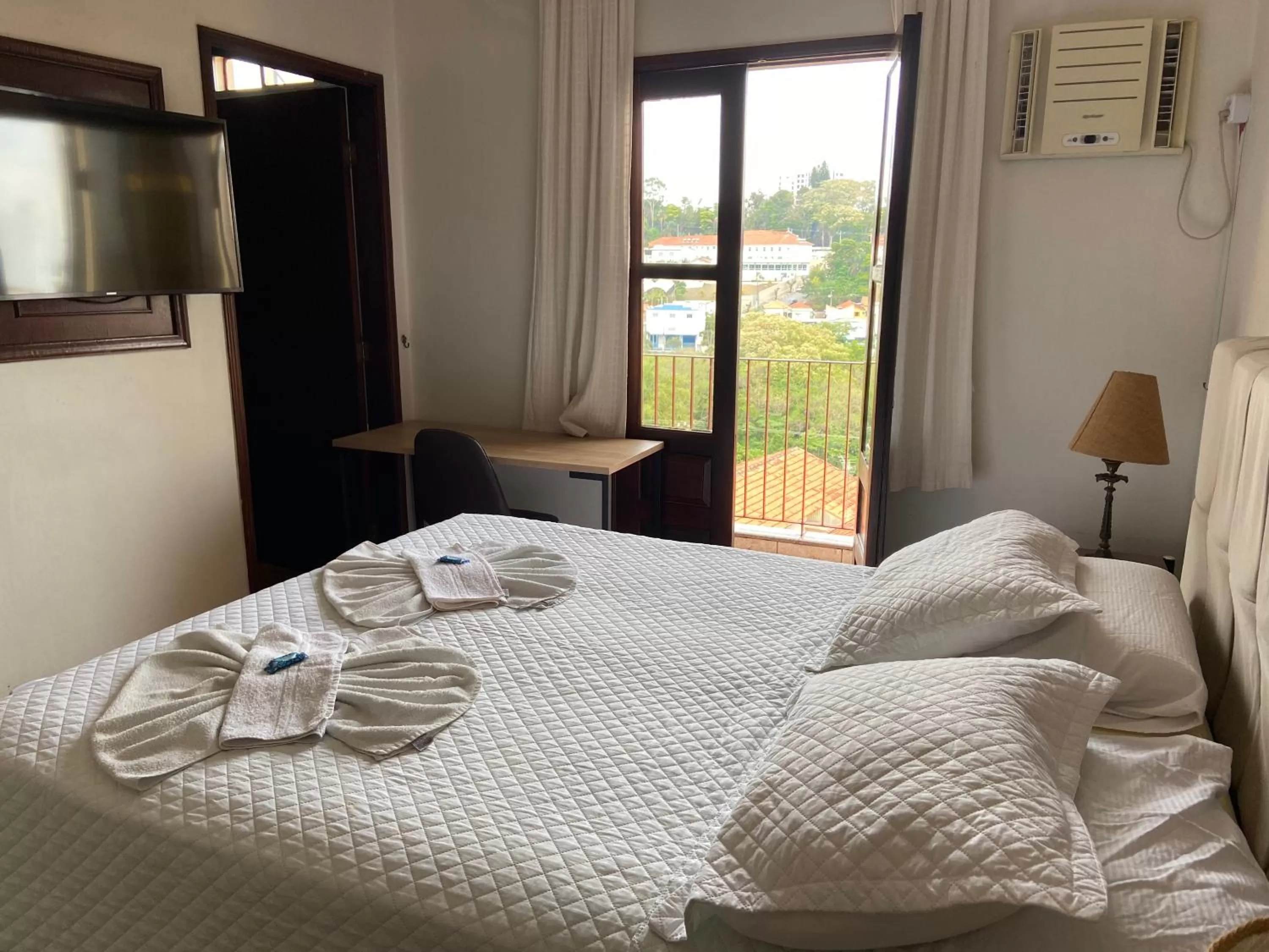 Bed in Pousada Casa de Bragança