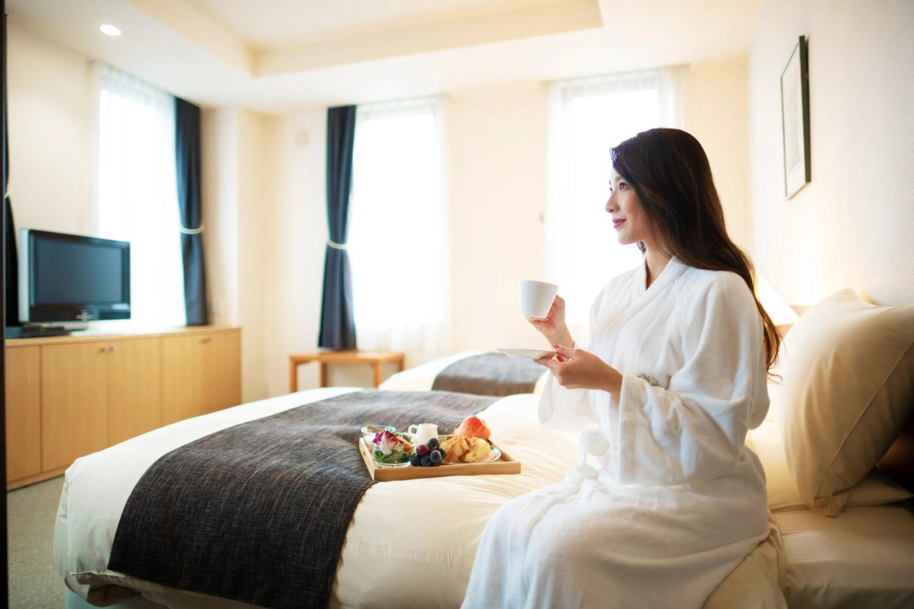 People, Bed in Villa Concordia Resort & Spa