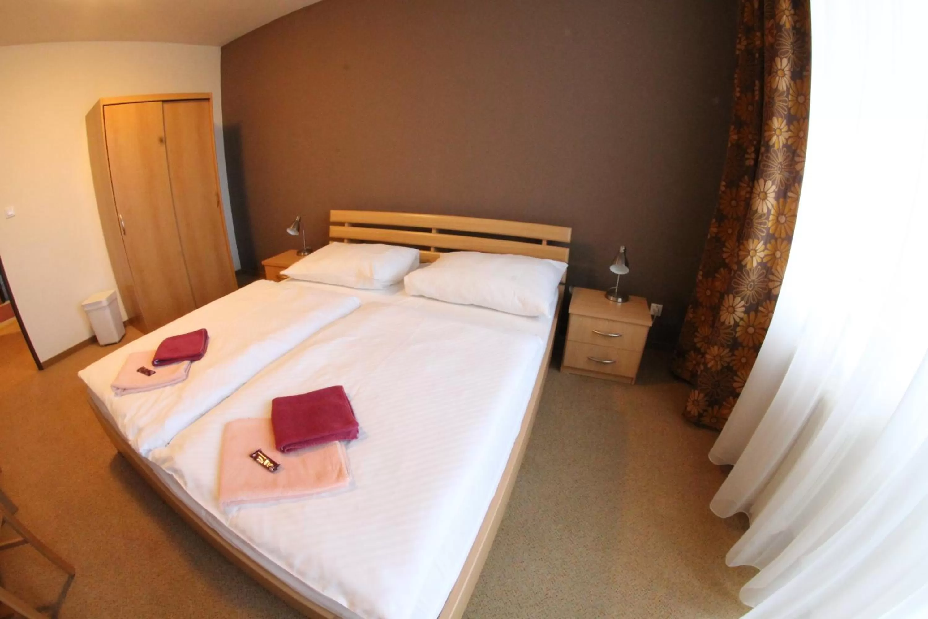 Bed in Hotel SPECTRUM