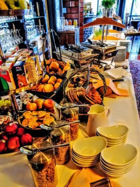 Continental breakfast in Burg Wassenberg