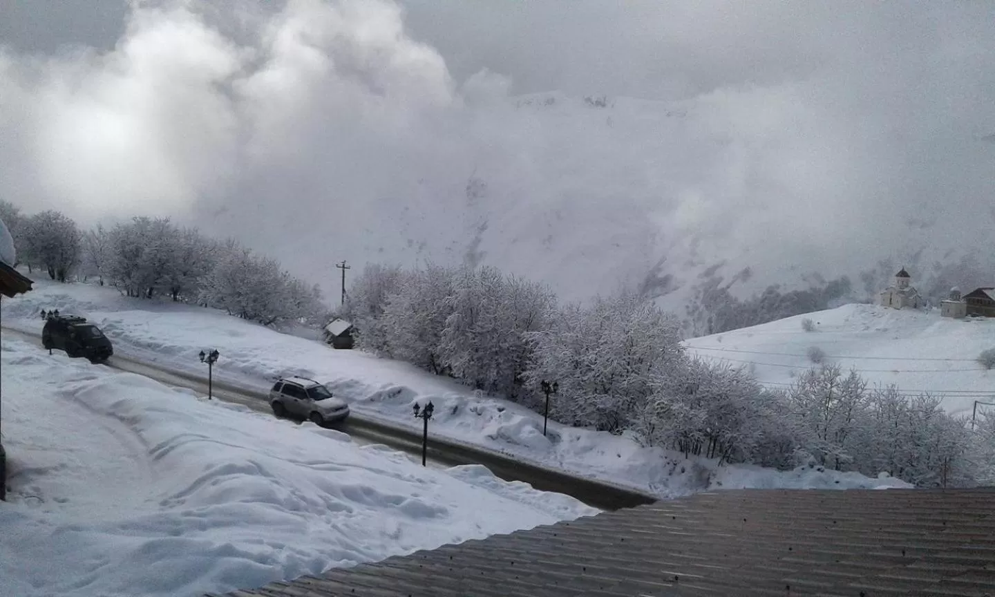 View (from property/room), Winter in Soncho Gudauri