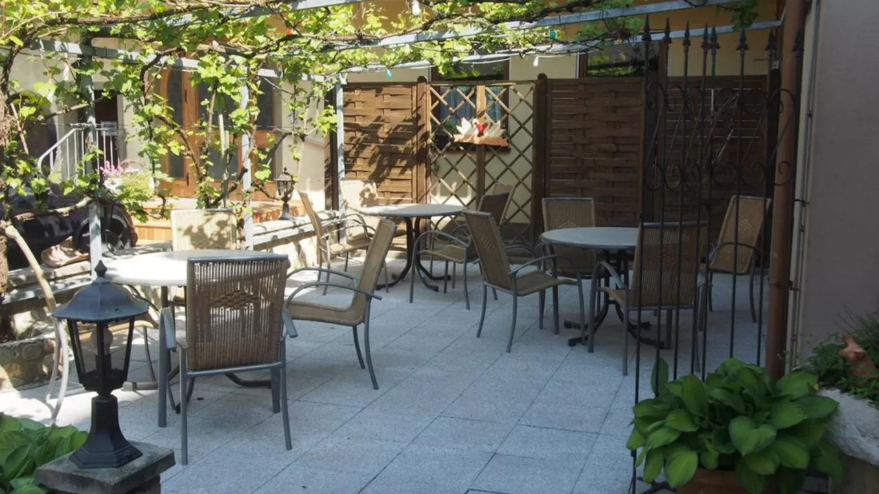 Patio, Restaurant/Places to Eat in zum Schwanen Garni