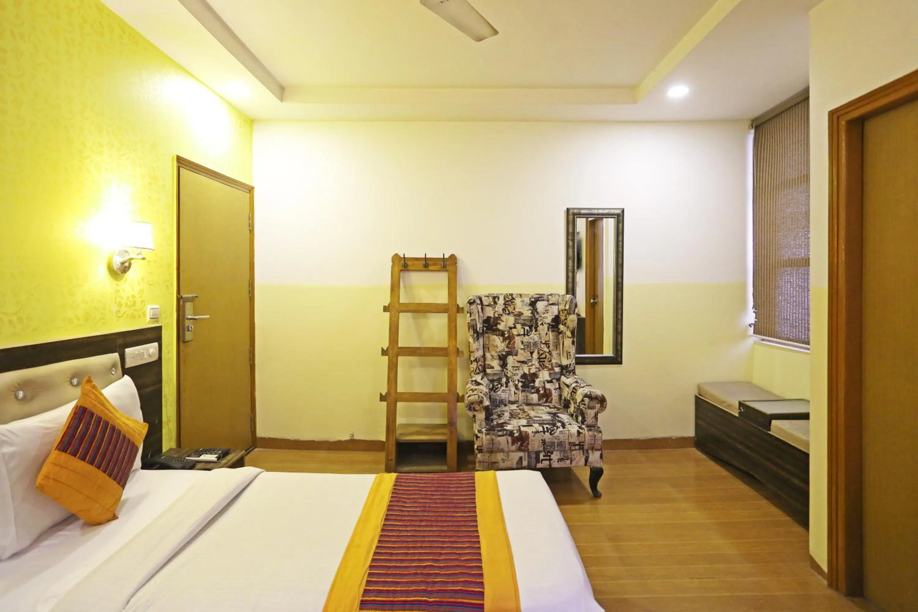 Bedroom, Bed in Hotel Aeroporto Nearest Landmark Aerocity delhi
