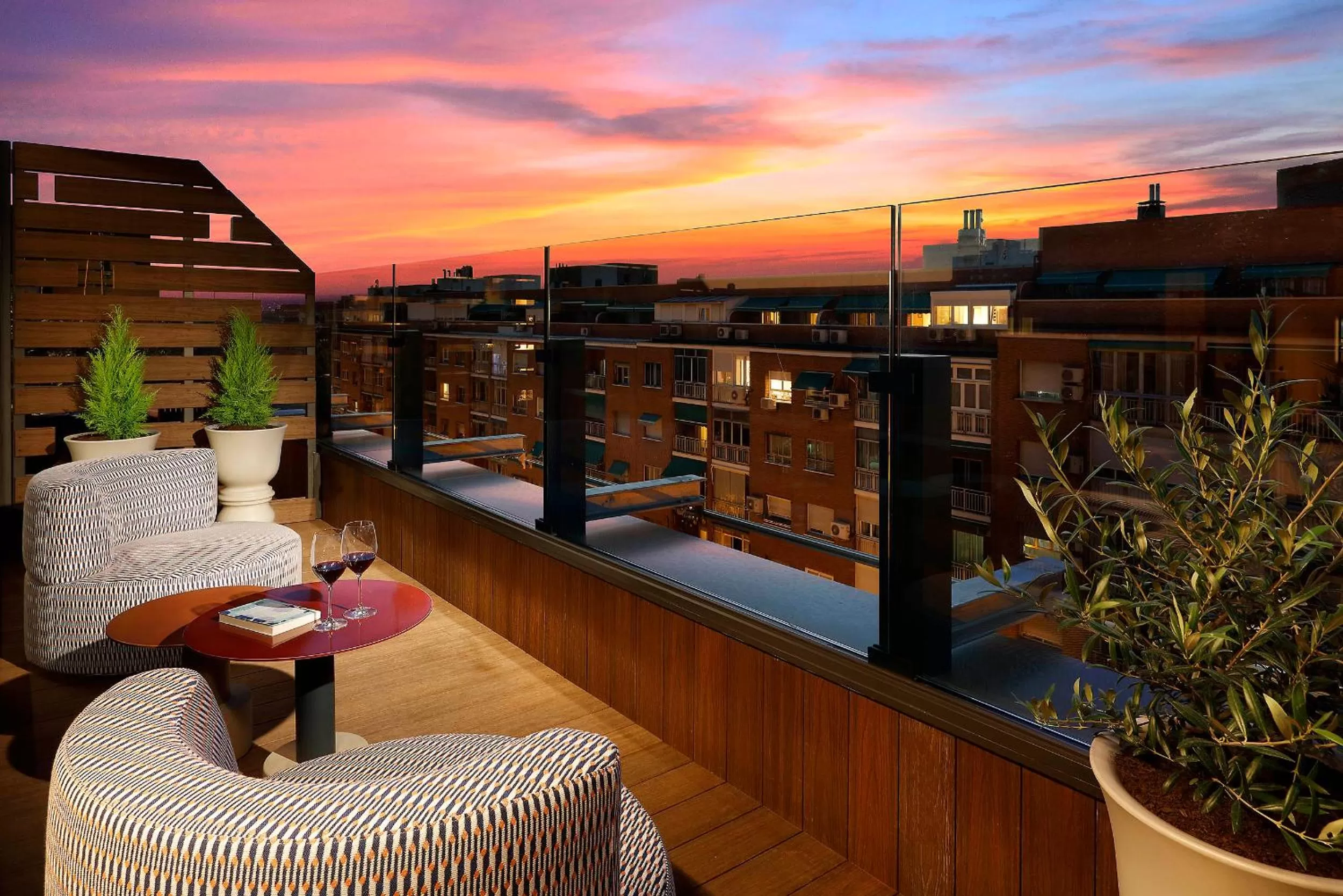 Balcony/Terrace in Hard Rock Hotel Madrid