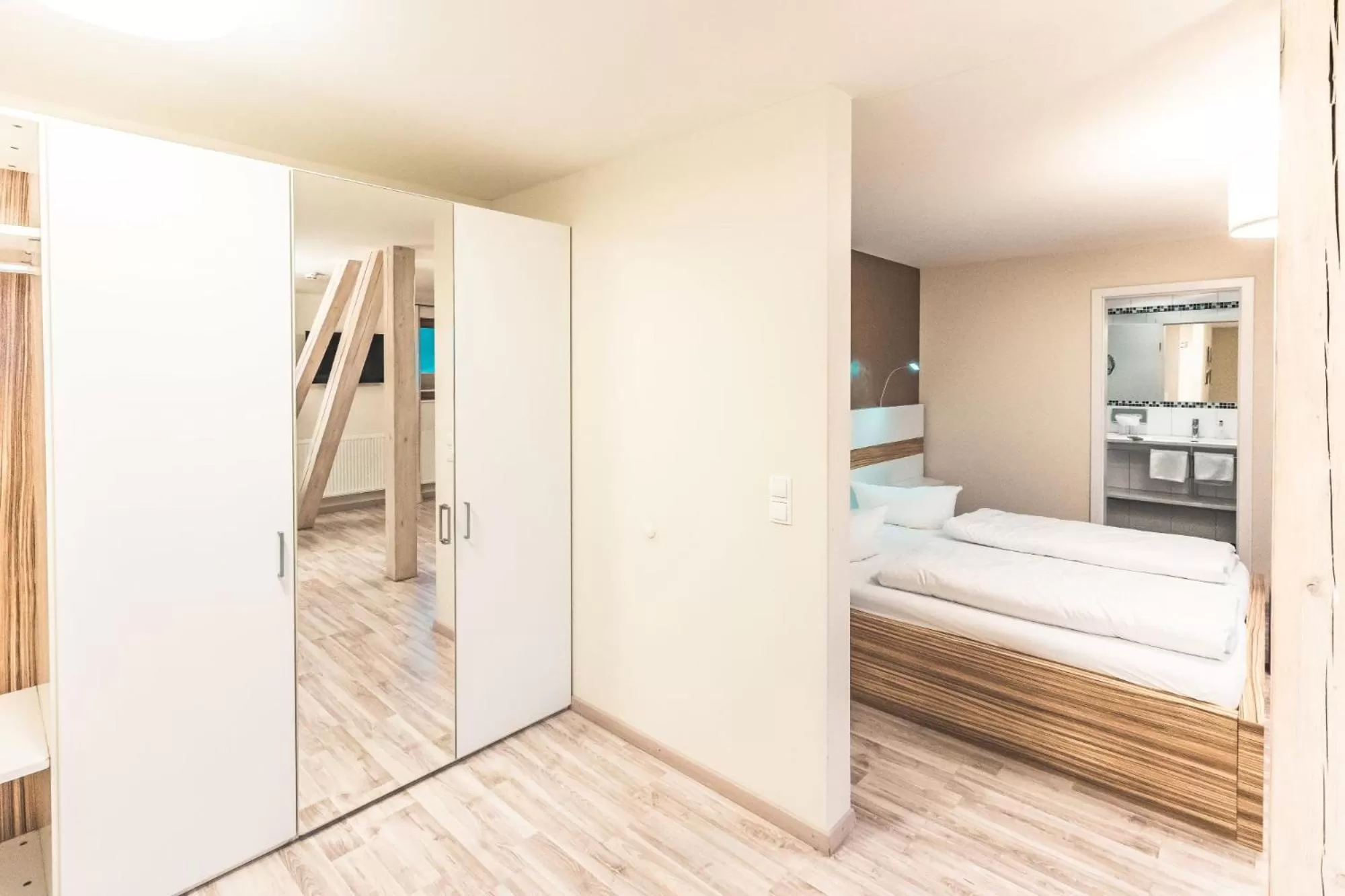 Bed in Wohlfühlhotel Landmann