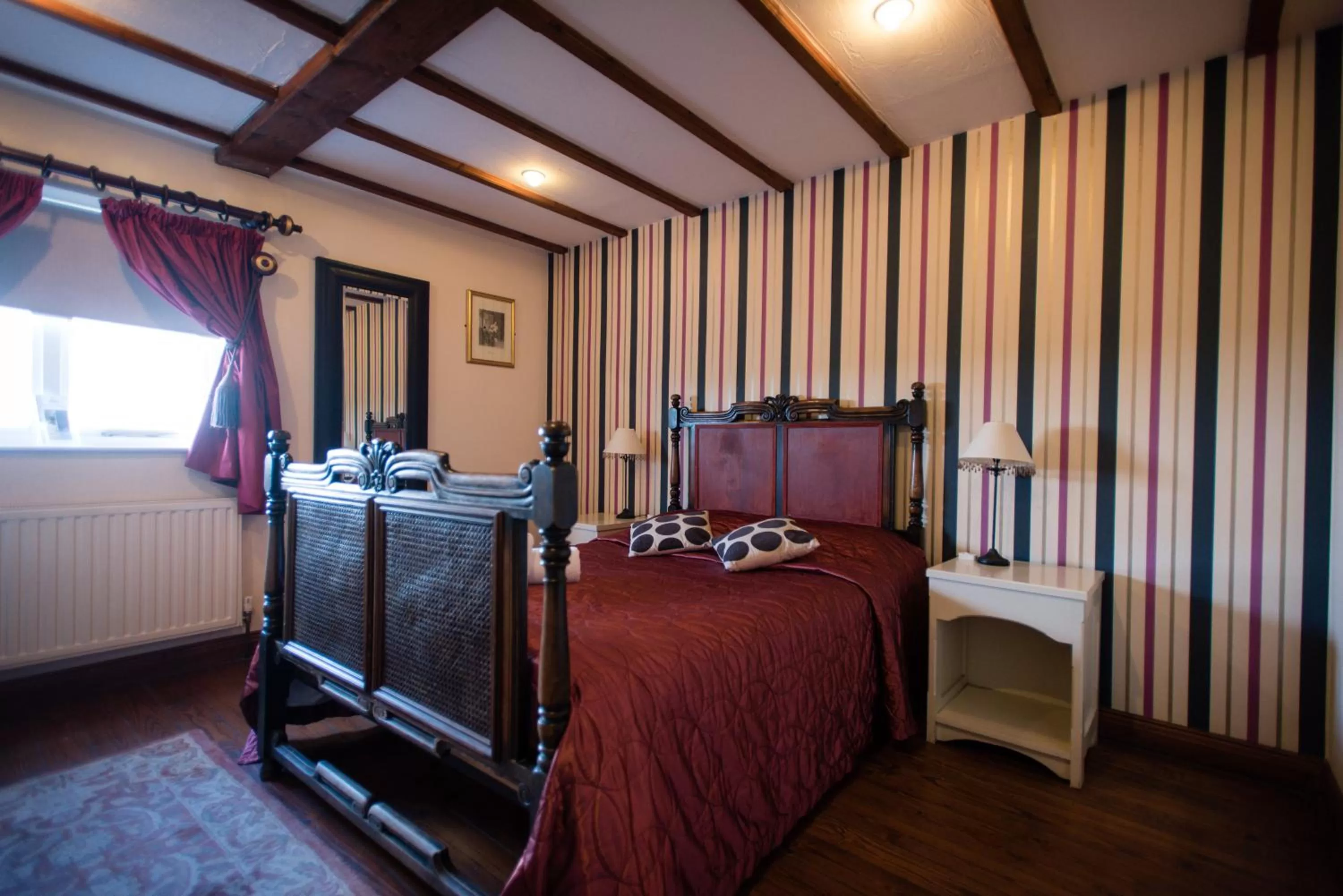 Bed in The Royal Arms Hotel Room Only