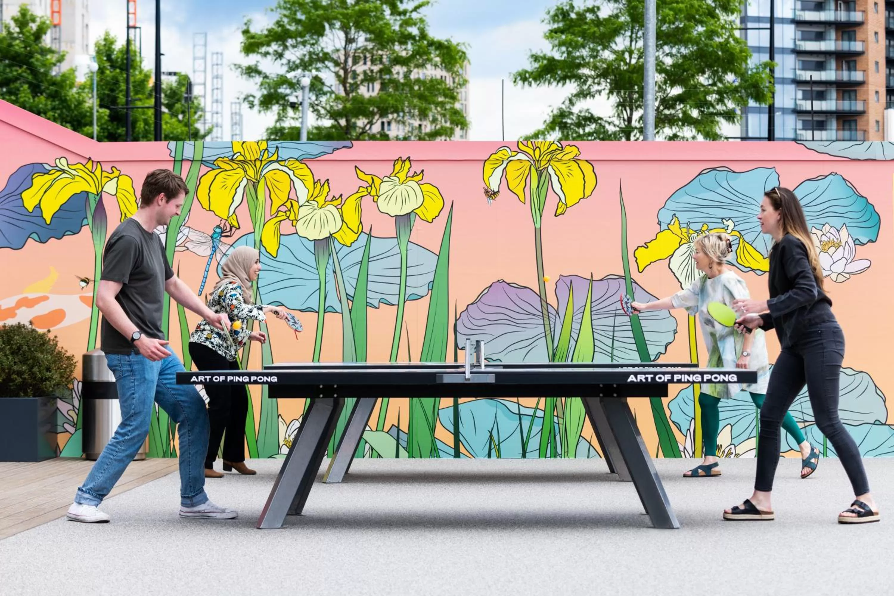 Location in TRIBE London Canary Wharf