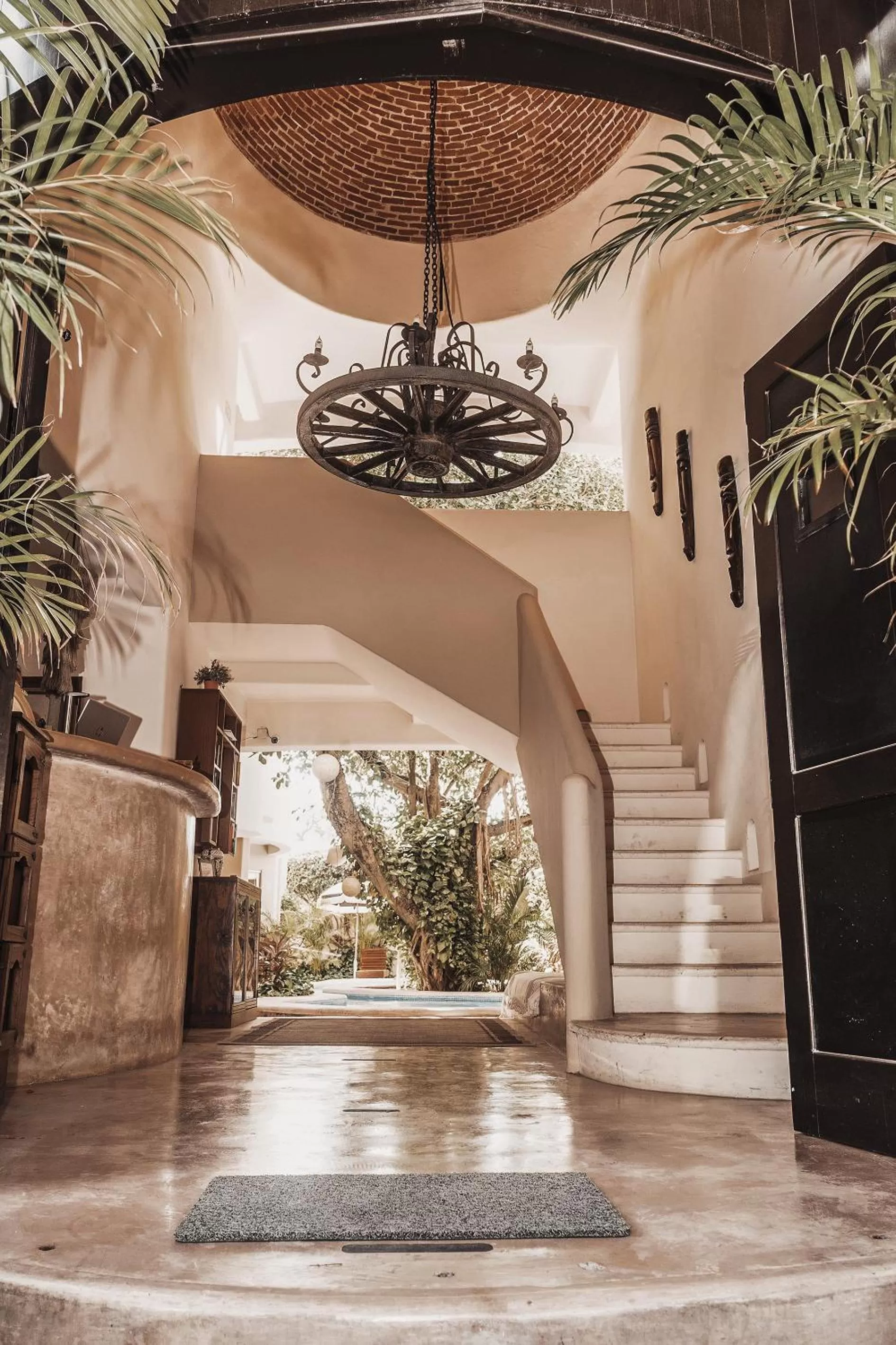 Lobby or reception in Boutique Hotel Posada 06 Tulum