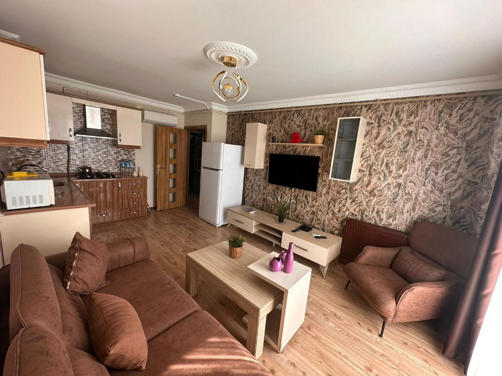 Living room in Overland Residence