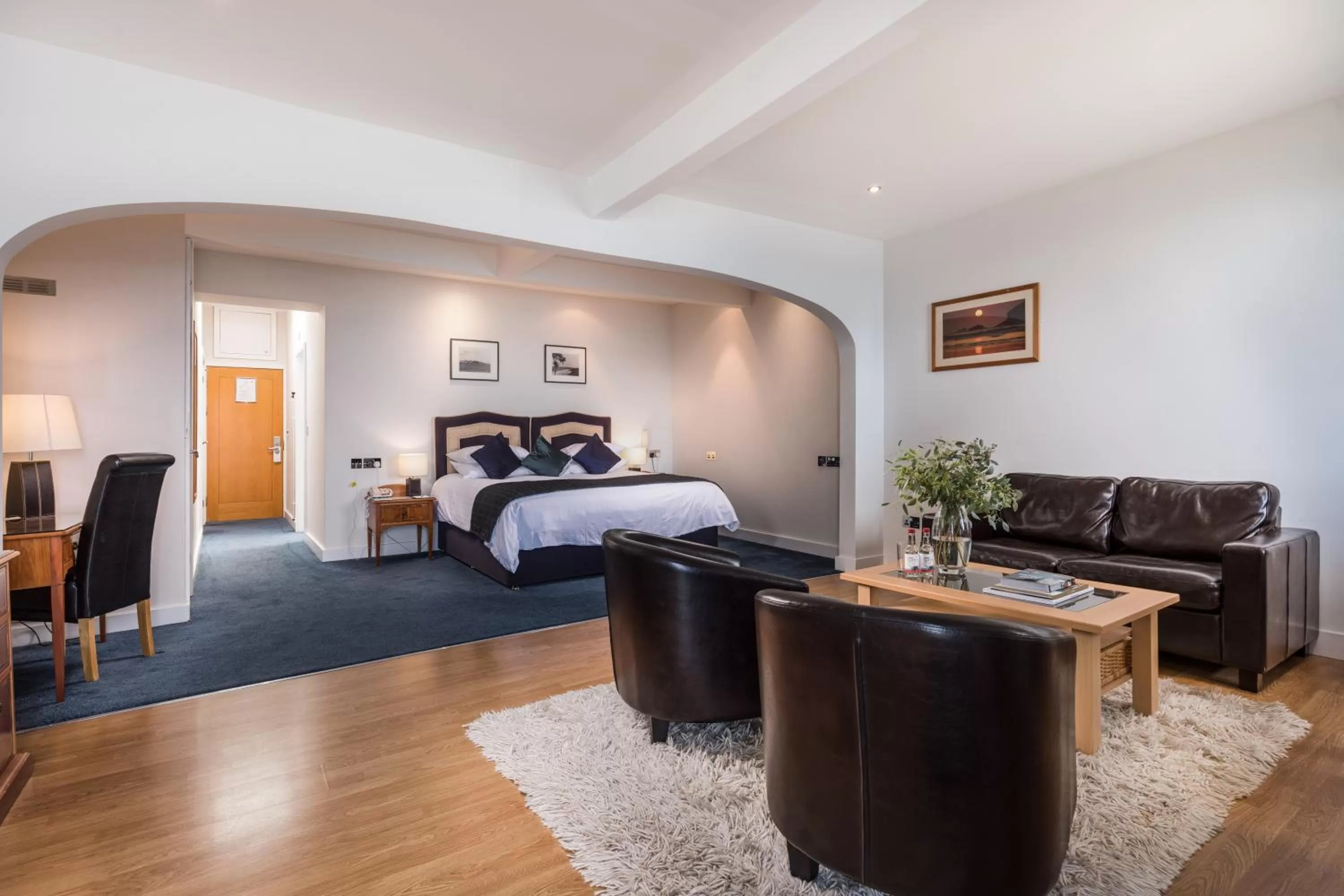 Bedroom, Bed in Atlantic Hotel Newquay