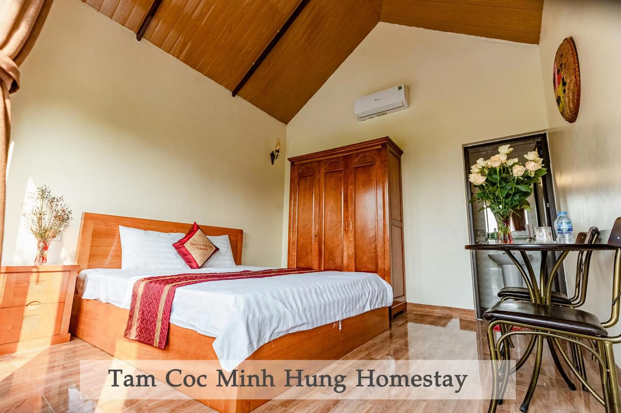 Bed in Tam Coc Minh Hung Homestay
